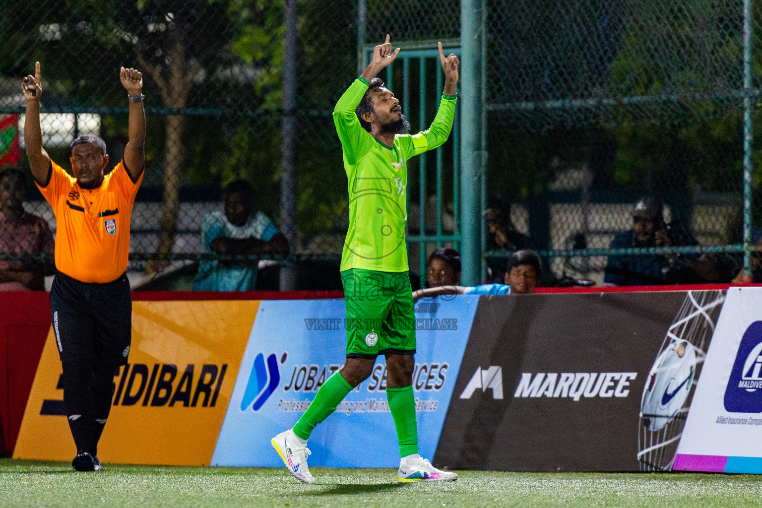 TEAM DJA vs HEALTH RC in Club Maldives Classic 2024 held in Rehendi Futsal Ground, Hulhumale', Maldives on Wednesday, 4th September 2024. Photos: Nausham Waheed / images.mv