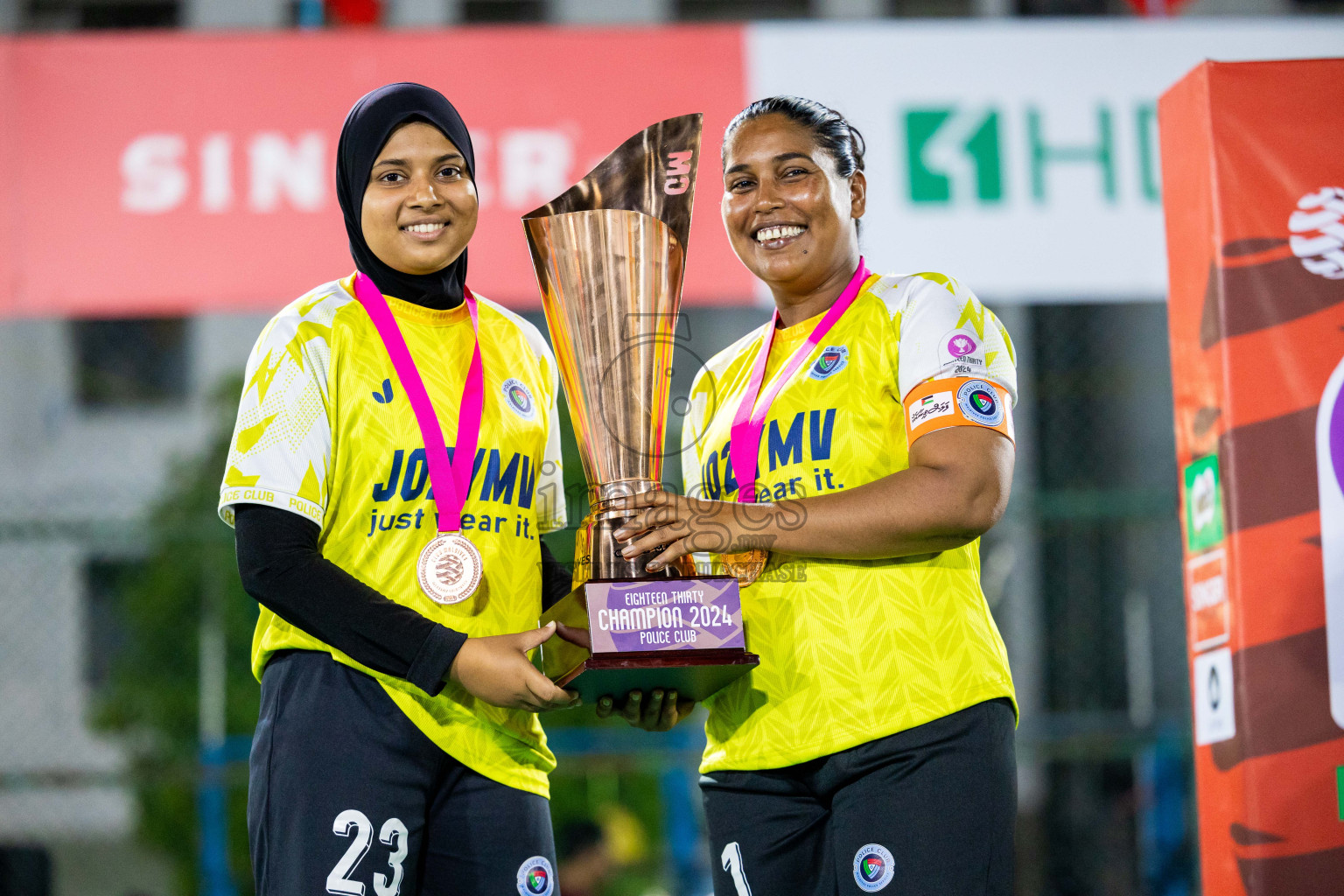 MPL vs POLICE CLUB in Finals of Eighteen Thirty 2024 held in Rehendi Futsal Ground, Hulhumale', Maldives on Sunday, 22nd September 2024. Photos: Shuu / images.mv