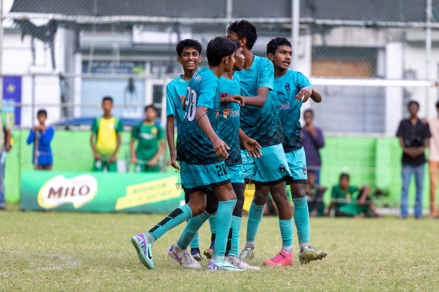 Day 2 of MILO Academy Championship 2024 held in Henveyru Stadium, Male', Maldives on Thursday, 1st November 2024. Photos:Hassan Simah / Images.mv