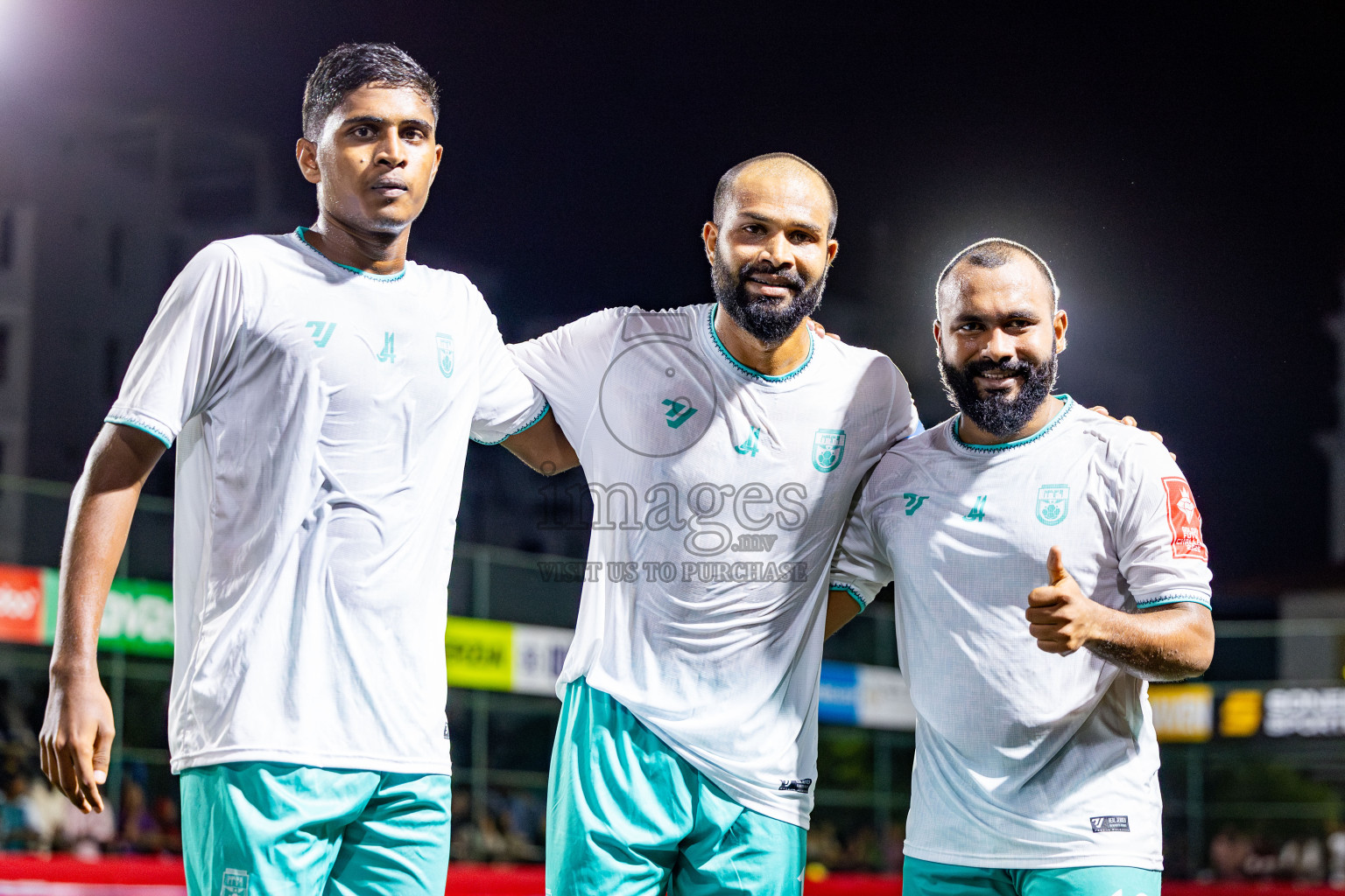 F Dharanboodhoo VS F Nilandhoo in Day 7 of Golden Futsal Challenge 2025 was held on Saturday, 11th January 2025, in Hulhumale', Maldives Photos: Nausham Waheed / images.mv