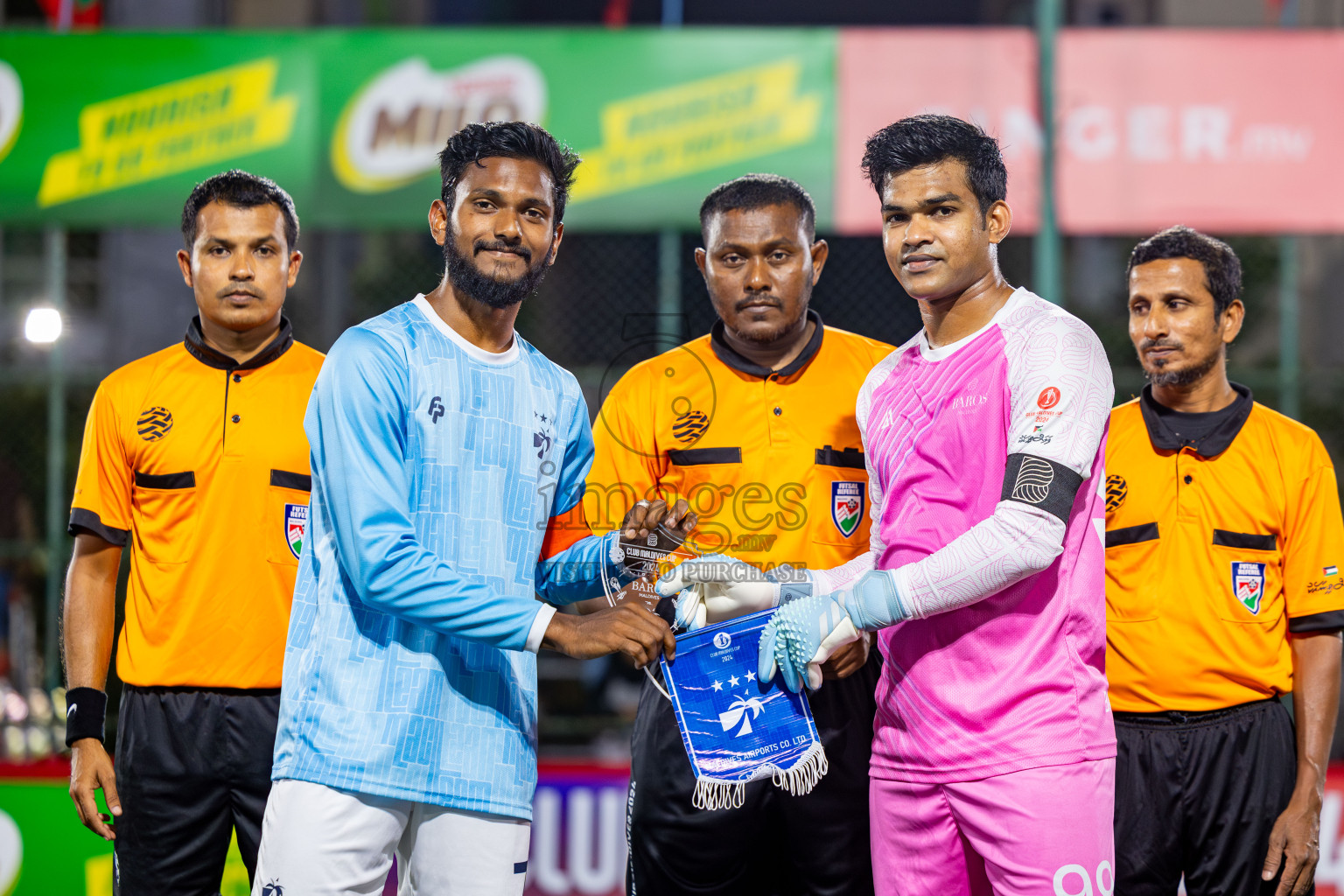 MACL vs BAROS MALDIVES in Club Maldives Cup 2024 held in Rehendi Futsal Ground, Hulhumale', Maldives on Tuesday, 1st October 2024. Photos: Nausham Waheed / images.mv