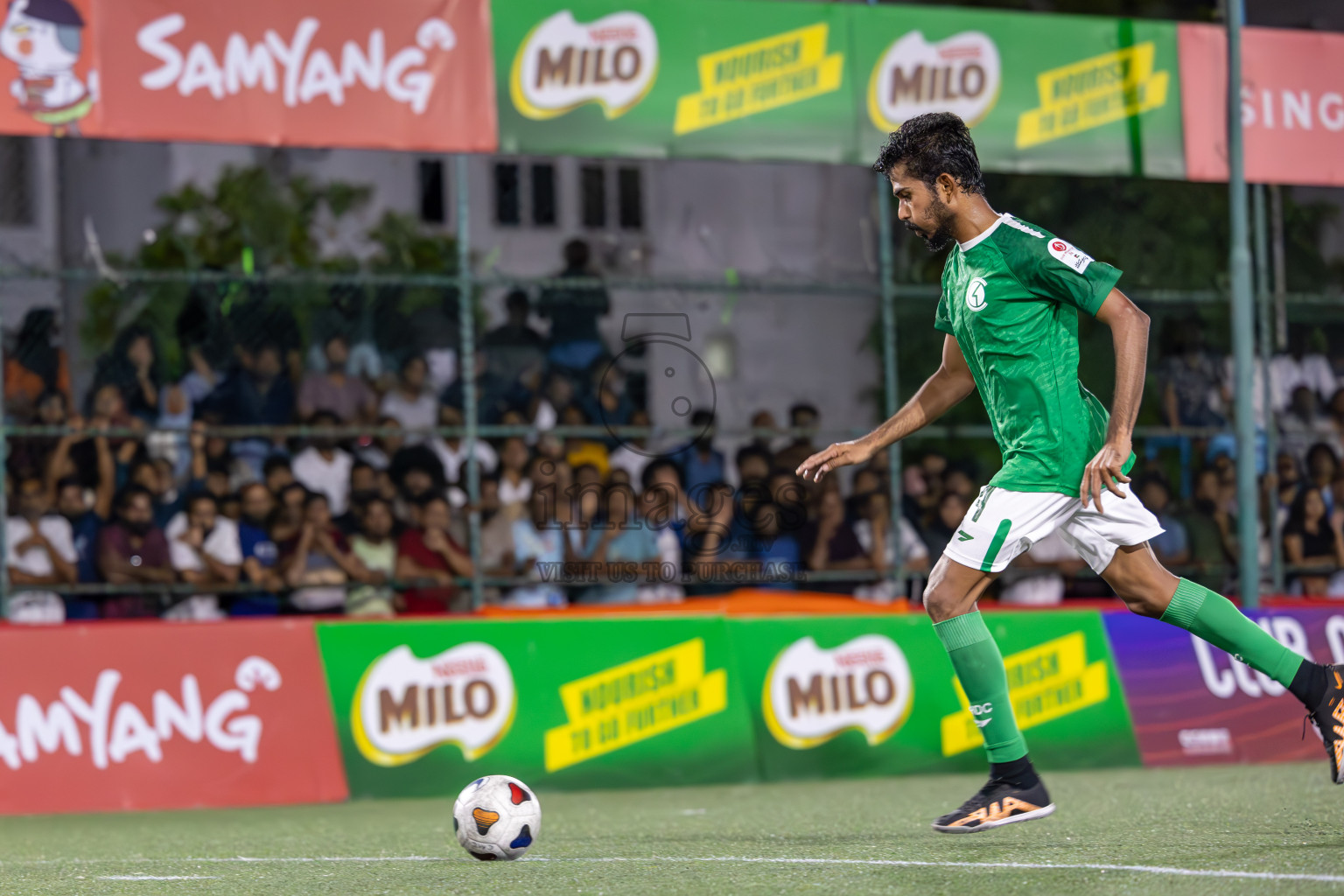 HDC vs MACL in Round of 16 of Club Maldives Cup 2024 held in Rehendi Futsal Ground, Hulhumale', Maldives on Monday, 7th October 2024. Photos: Ismail Thoriq / images.mv