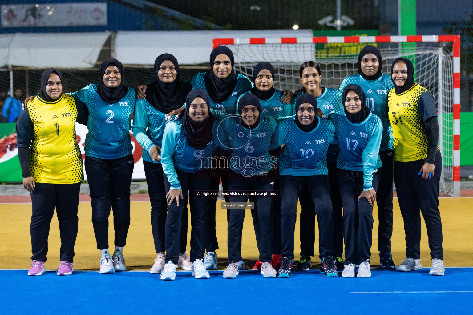 2nd Division Final of 7th Inter-Office/Company Handball Tournament 2023, held in Handball ground, Male', Maldives on Monday, 25th October 2023 Photos: Nausham Waheed/ Images.mv