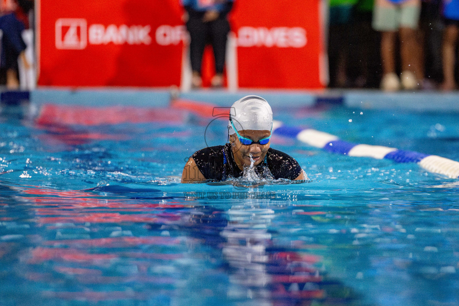 Day 4 of National Swimming Championship 2024 held in Hulhumale', Maldives on Monday, 16th December 2024. Photos: Hassan Simah / images.mv