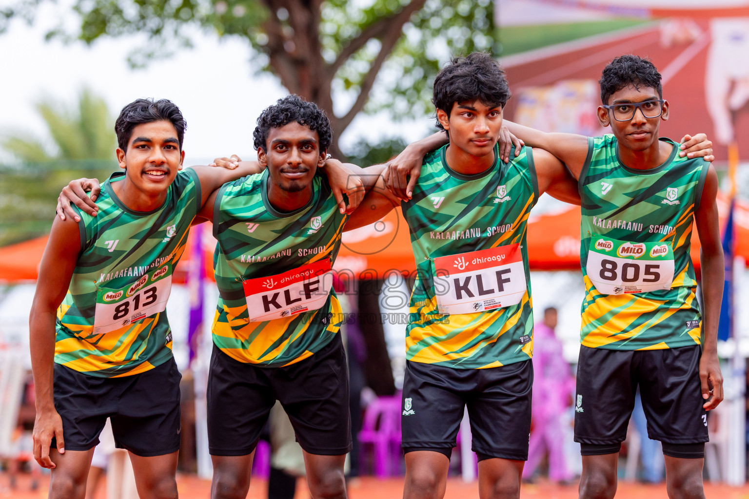 Day 6 of Inter-school Athletics Championship 2025 held in Ekuveni Synthetic Track, Male', Maldives on Sunday, 12th October 2025. Photos by: Nausham Waheed / Images.mv