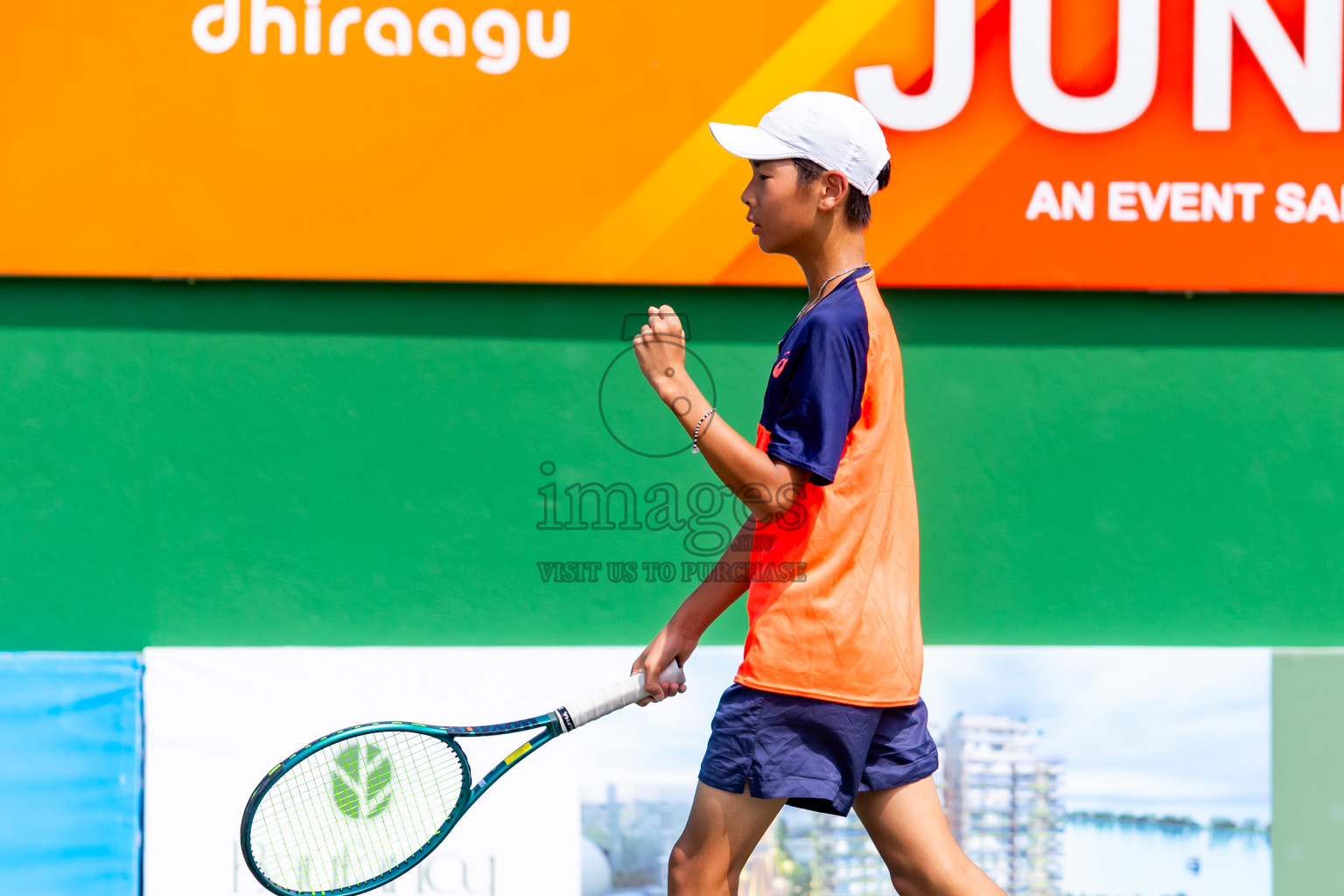 Day 4 of ATF Maldives Junior Open Tennis was held in Male' Tennis Court, Male', Maldives on Thursday, 12th December 2024. Photos: Nausham Waheed/ images.mv