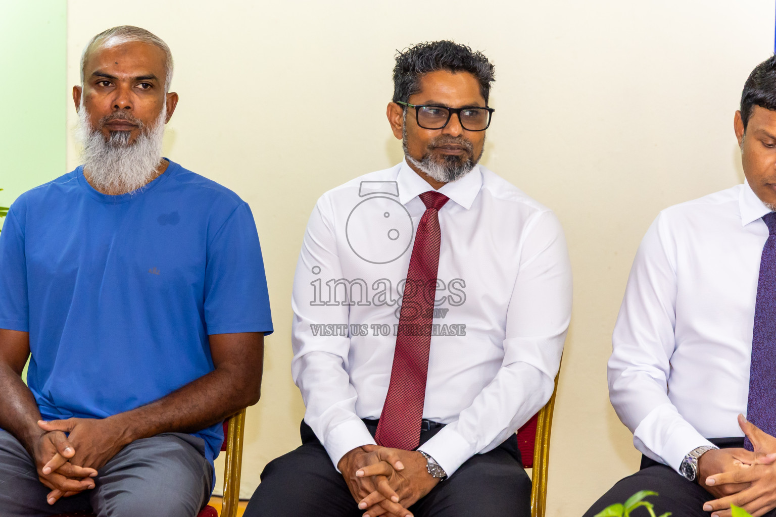 Announcing of Senior Mens Volleyball National Team participating in the CAVA Men’s cup 2025, in Bangladesh held in Socail Centre Haruge., Male', Maldives on Thursday, 09th October 2025. Photos by: Nausham Waheed / Images.mv