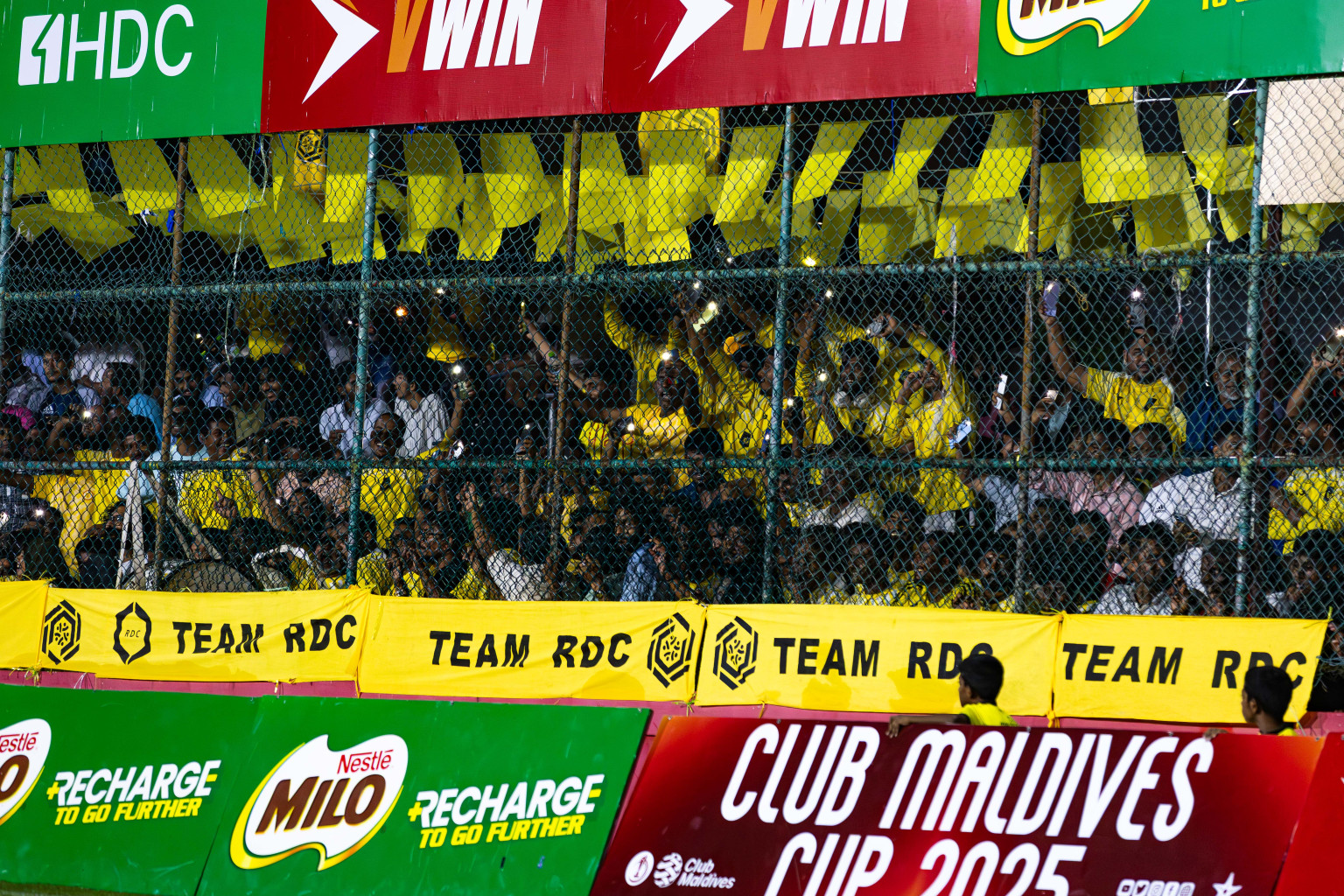 RRC vs Maldivian in Semi Finals of Club Maldives Cup 2025 was held in Rehendhi Futsal Ground, Hulhumale', Maldives on Monday, 20th October 2025. Photos: Ismail Areef Adam / images.mv