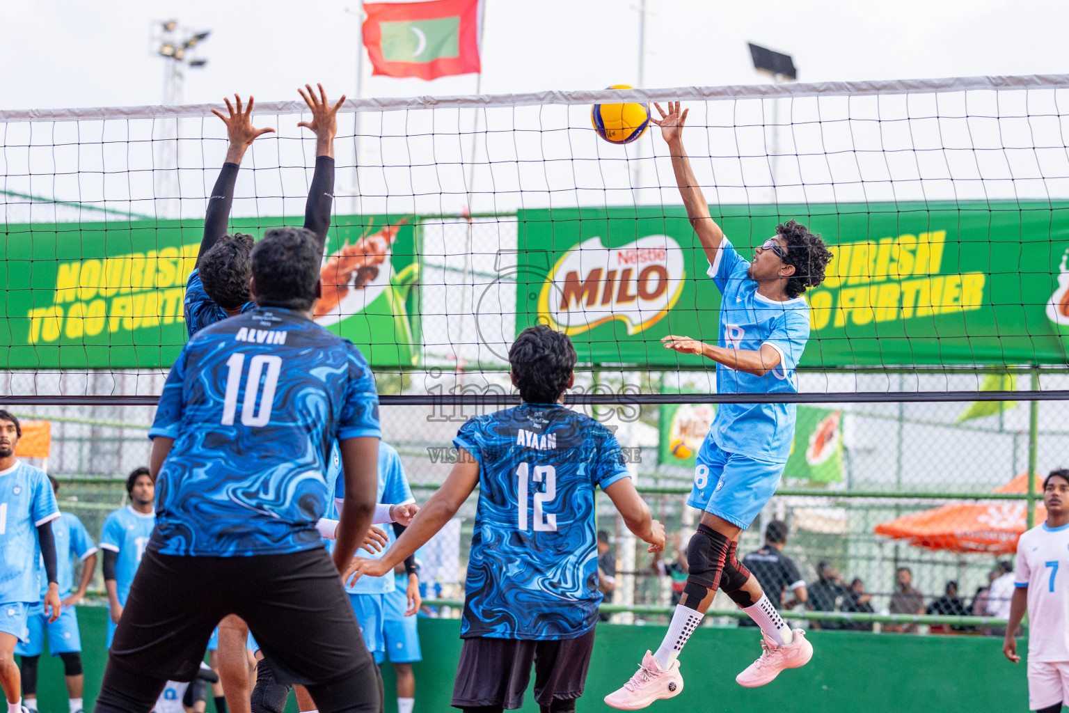 Day 11 of Interschool Volleyball Tournament 2024 was held in Ekuveni Volleyball Court at Male', Maldives on Monday, 2nd December 2024.
Photos: Ismail Thoriq / images.mv