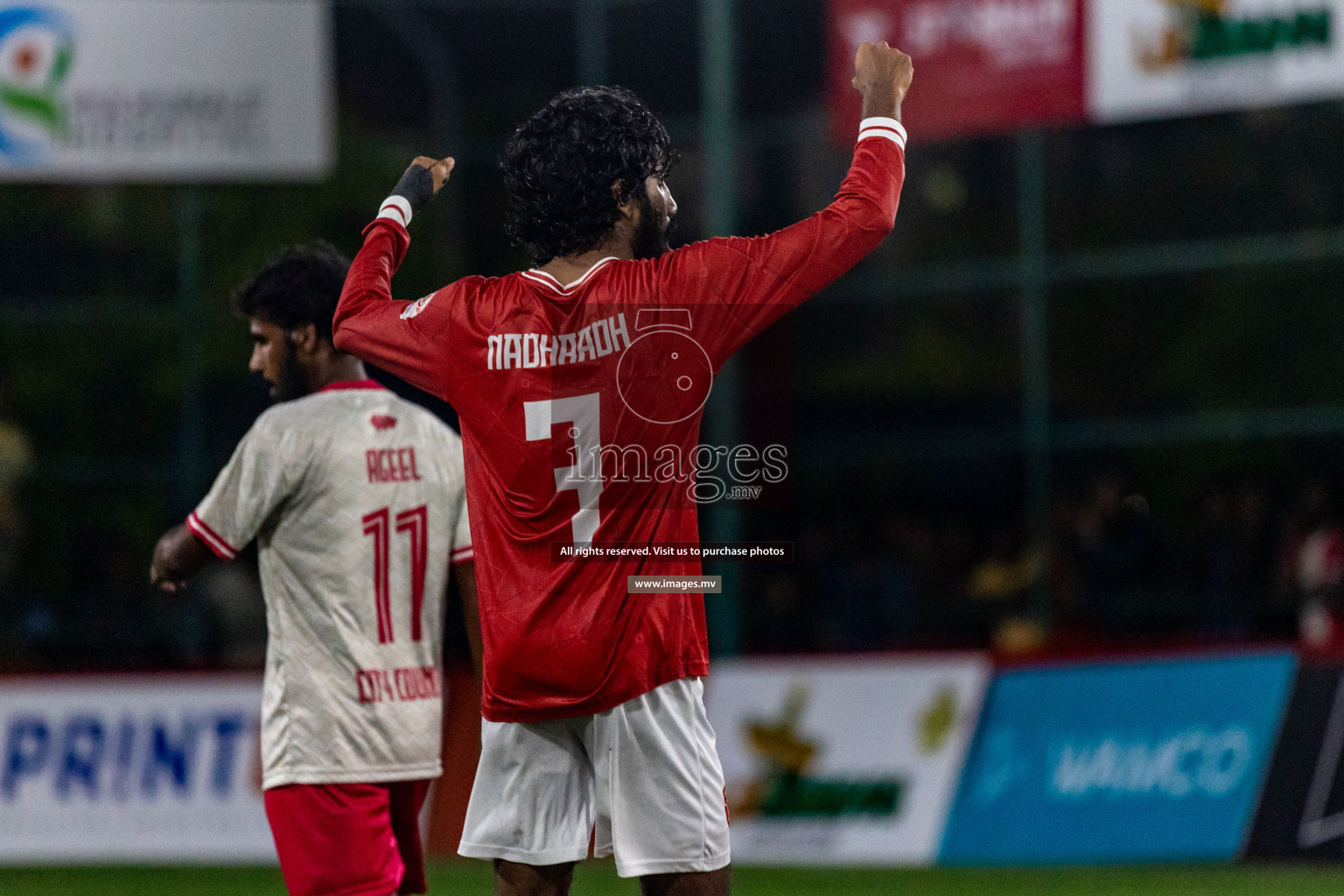 Team MCC vs Maldivian in Club Maldives Cup 2022 was held in Hulhumale', Maldives on Thursday, 13th October 2022. Photos: Ismail Thoriq/ images.mv