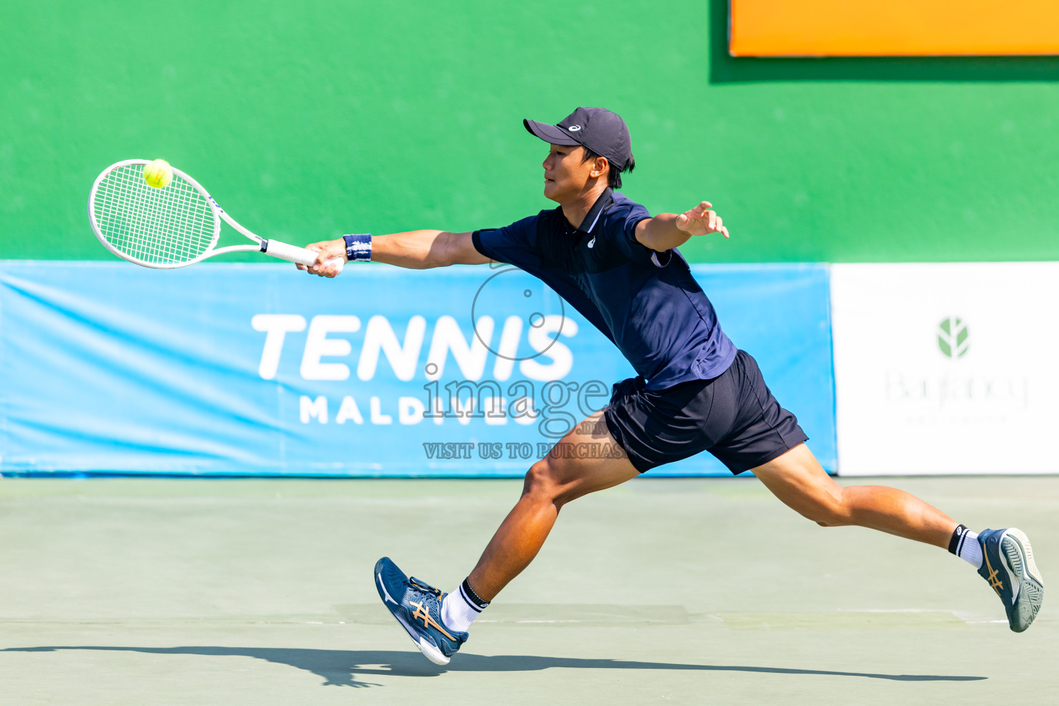 Day 3 of ATF Maldives Junior Open Tennis was held in Male' Tennis Court, Male', Maldives on Wednesday, 11th December 2024. Photos: Nausham Waheed / images.mv