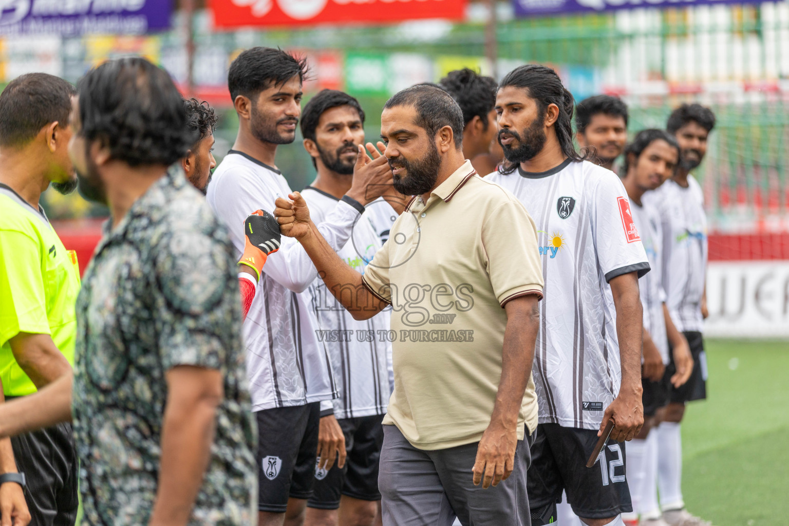 N. Miladhoo vs N.Velidhoo in Day 21 of Golden Futsal Challenge 2025 was held on Saturday , 25 January 2025, in Hulhumale', Maldives. Photos: Shuu Abdul Sattar, / images.mv