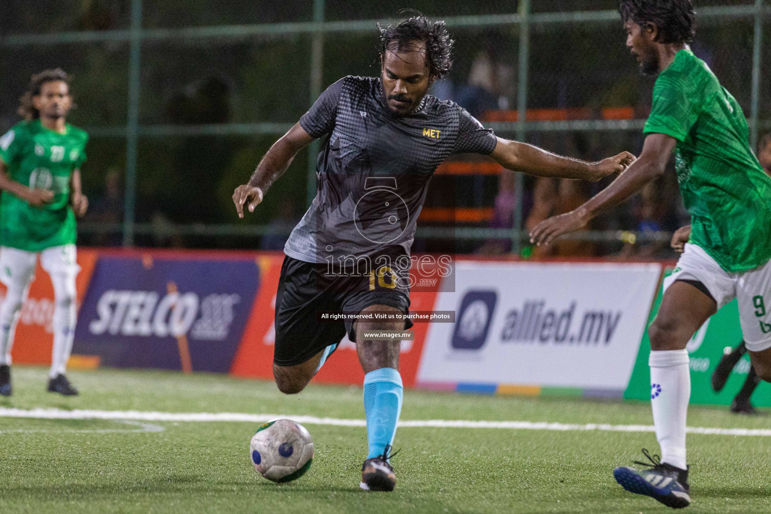 Team Badhahi vs Meteorology in Club Maldives Cup Classic 2023 held in Hulhumale, Maldives, on Monday, 24th July 2023. Photos: Ismail Thoriq / images.mv