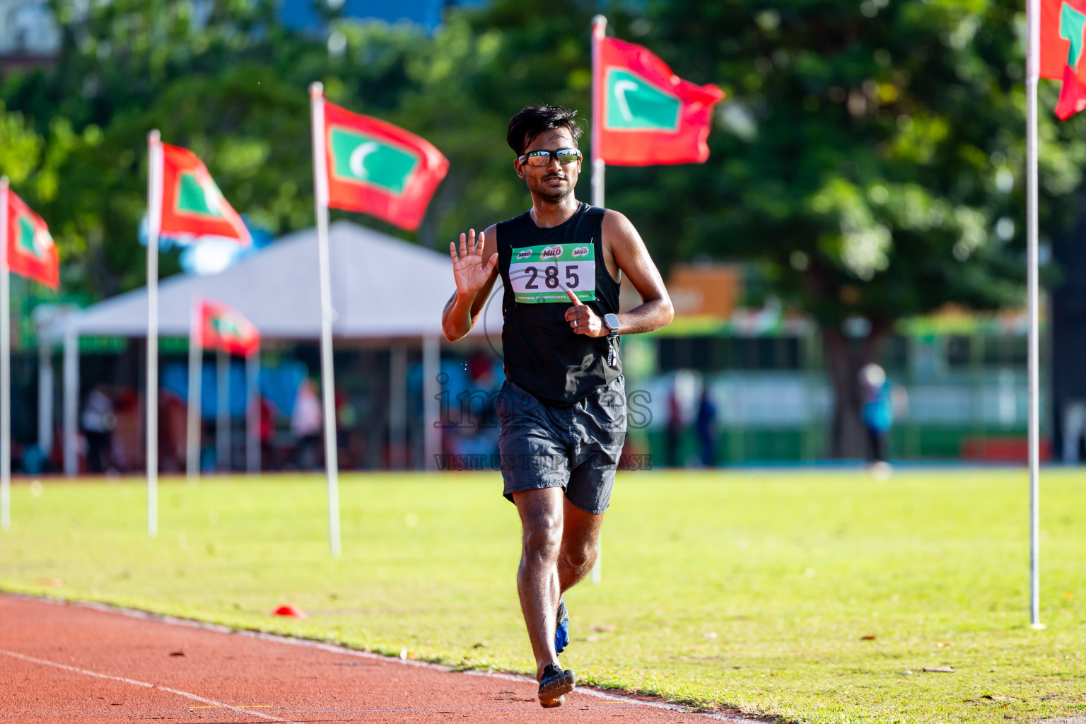 Day 1 of 33rd National Athletics Championship was held in Ekuveni Track at Male', Maldives on Thursday, 5th September 2024. Photos: Nausham Waheed / images.mv