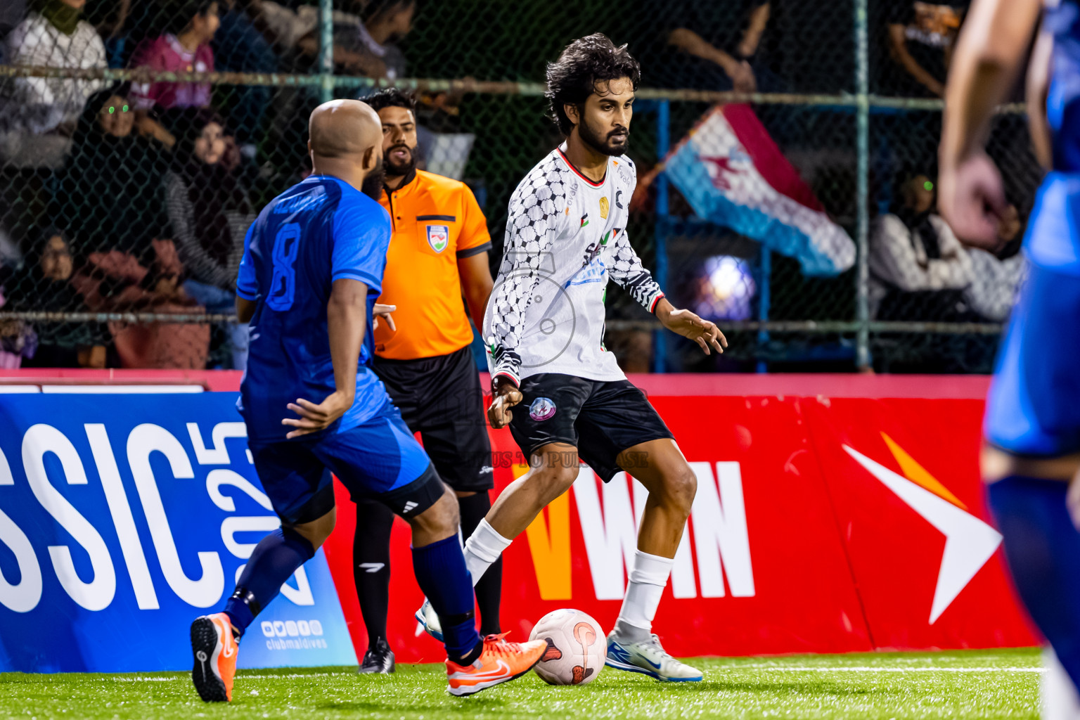 Kulhivaru Vuzaara Club vs Finance RC in Day 11 of Club Maldives Cup Classic 2025 was held in Rehendi Futsal Ground, Hulhumale', Maldives on Thursday, 25th September 2025. Photos: Nausham Waheed / images.mv