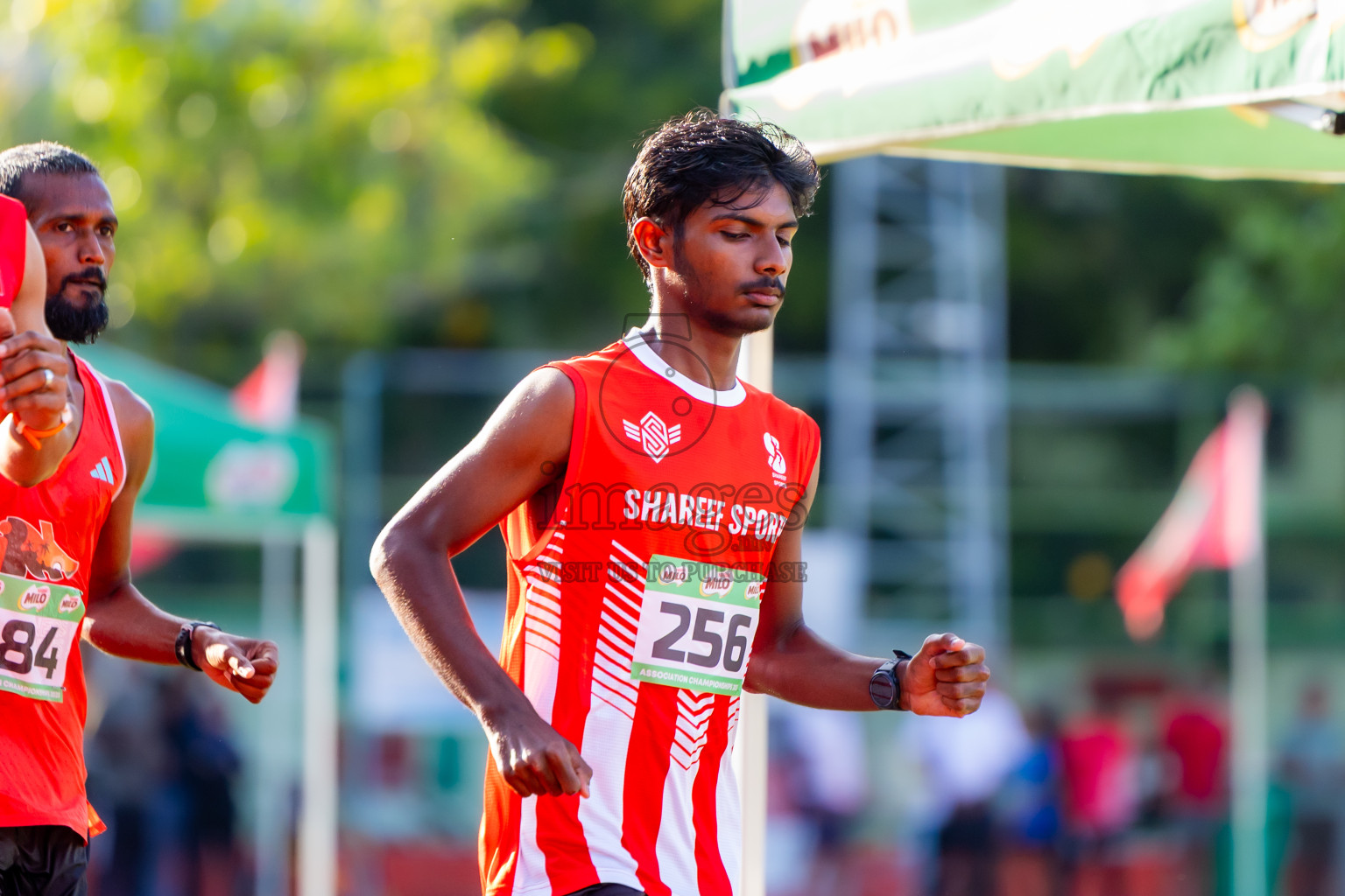 Day 2 of 12th Milo Association Championships was held in Ekuveni Track at Male', Maldives on Friday, 25th April 2025. Photos: Nausham Waheed / images.mv