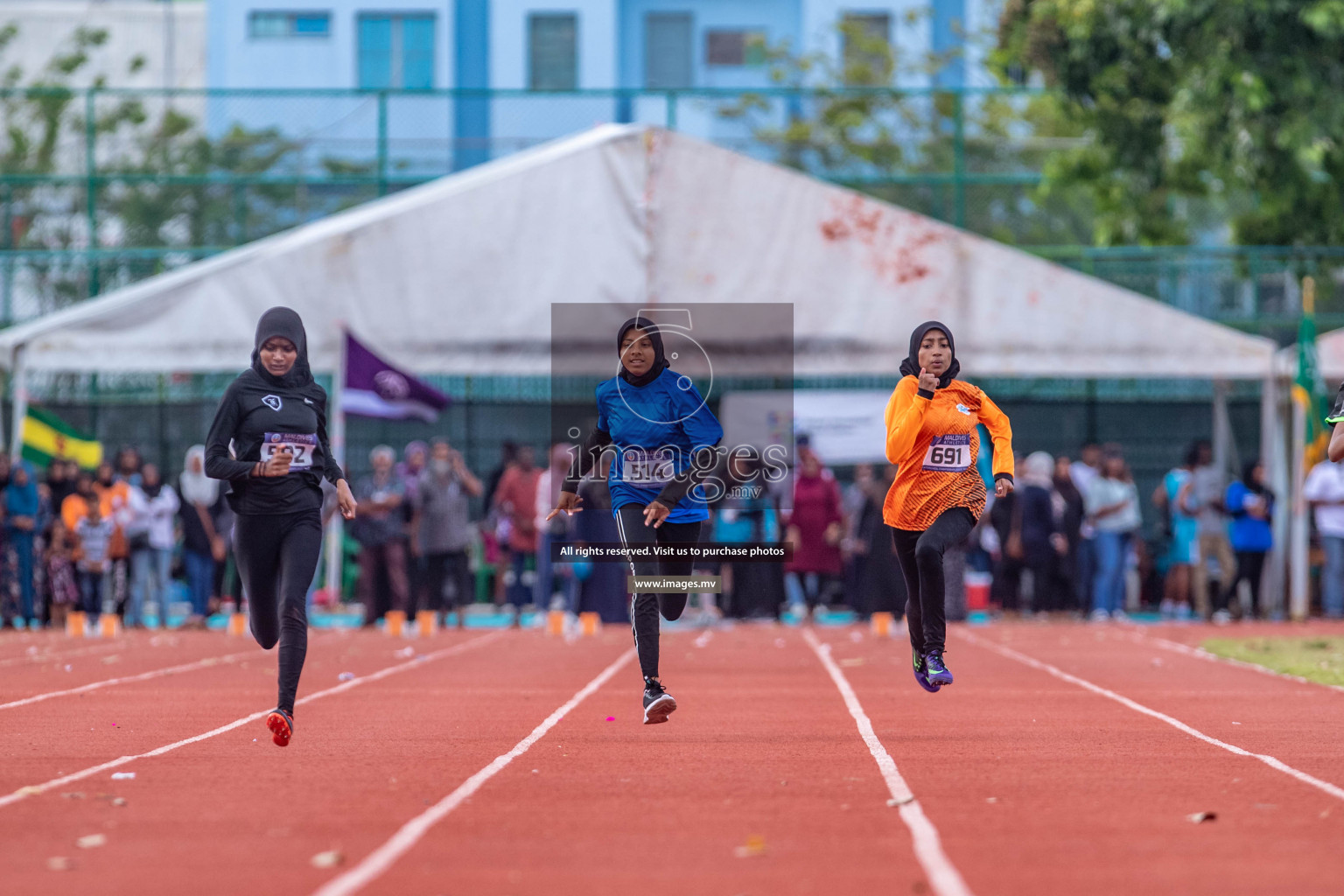 Day 1 of Inter-School Athletics Championship held in Male', Maldives on 22nd May 2022. Photos by: Nausham Waheed / images.mv