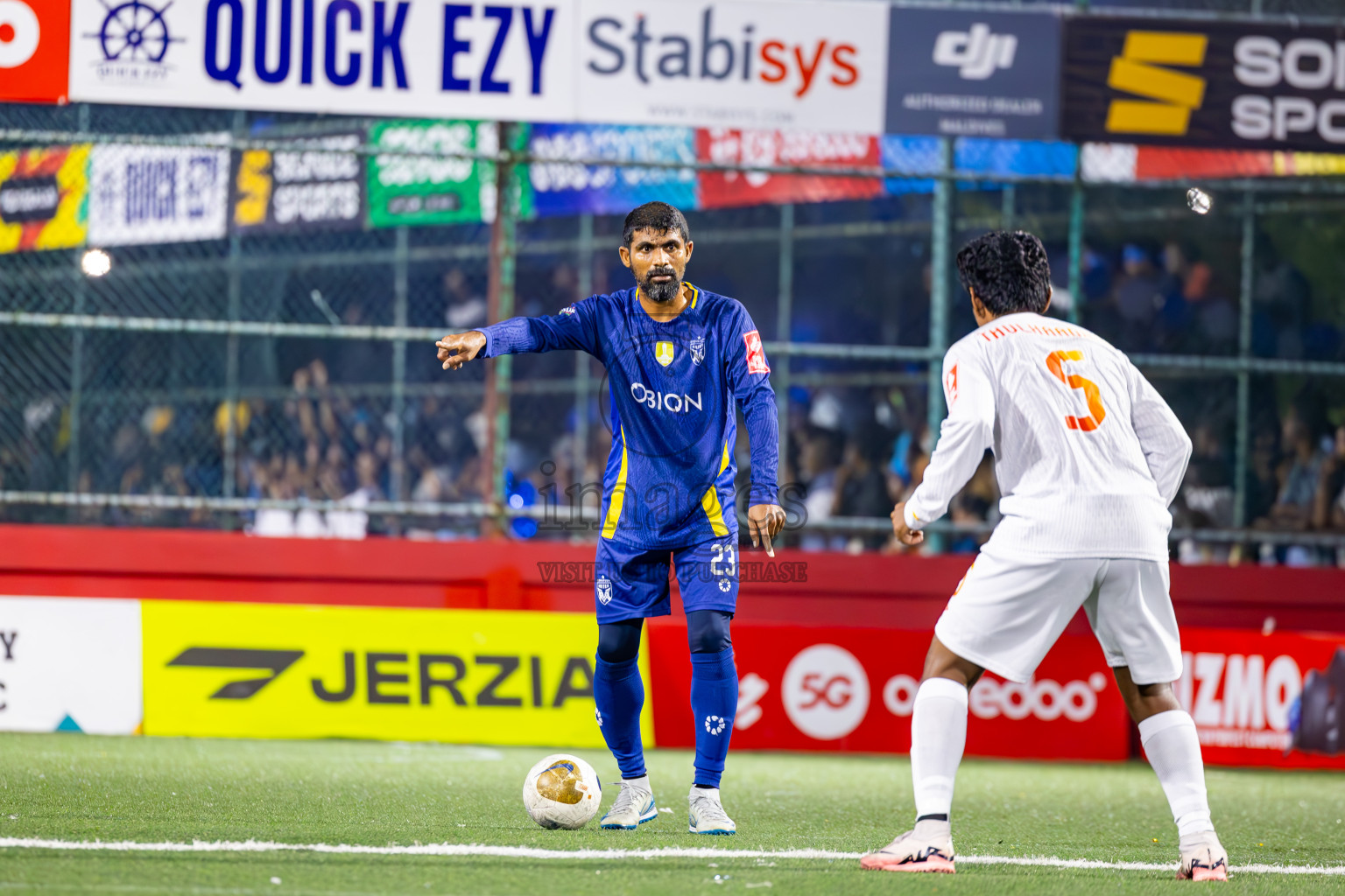 B Eydhafushi vs B Thulhaadhoo in Baa Atoll Finals Day 26 of Golden Futsal Challenge 2025 was held on Thursday , 30th January 2025, in Hulhumale', Maldives. Photos: Ismail Thoriq / images.mv