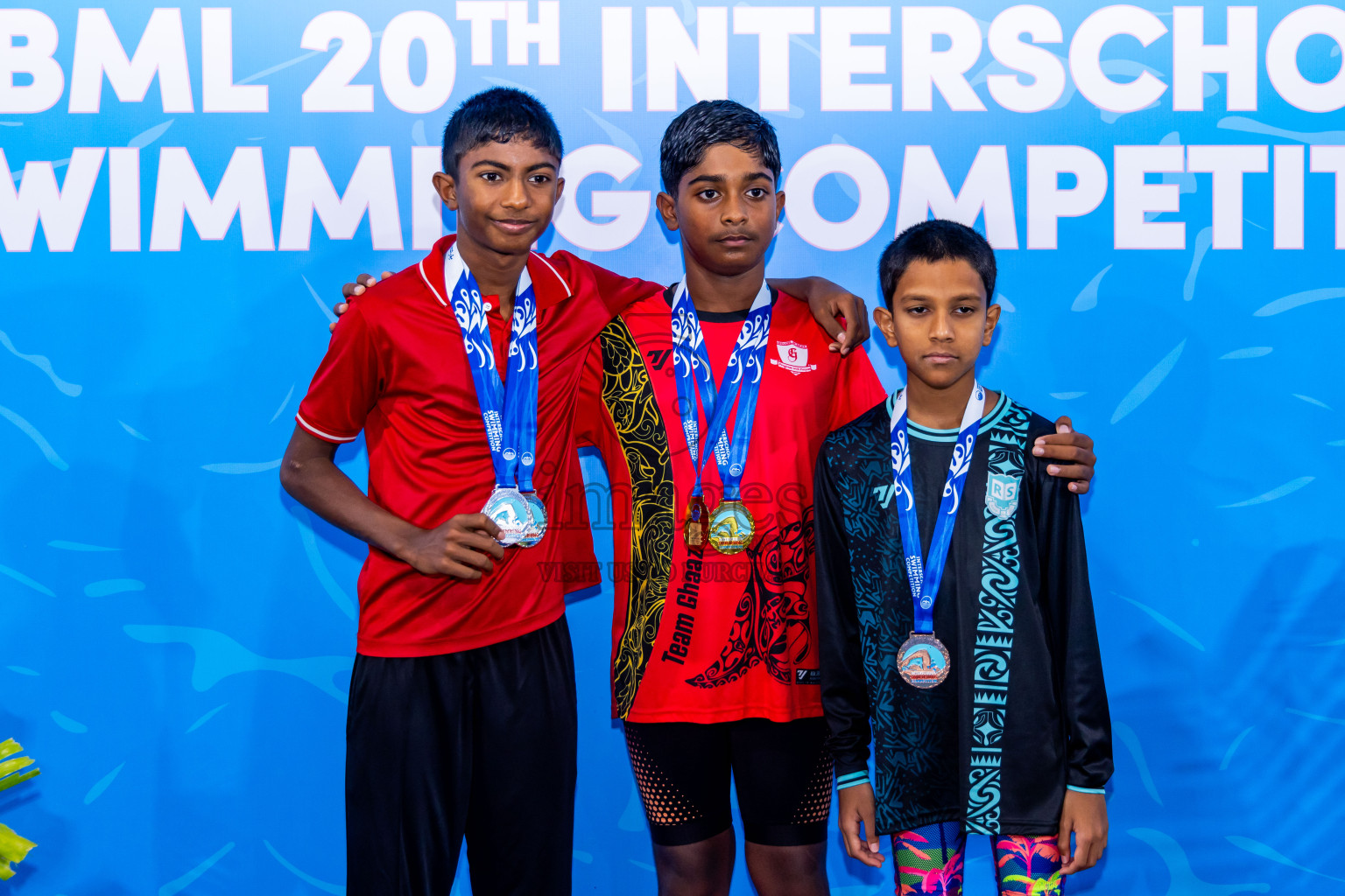 Day 5 of 20th Inter-school Swimming Competition 2024 held in Hulhumale', Maldives on Wednesday, 16th October 2024. Photos: Nausham Waheed / images.mv