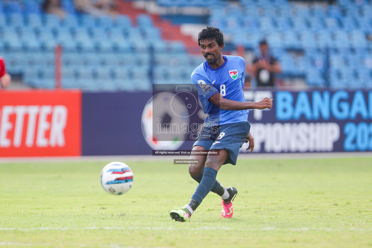 Lebanon vs Maldives in SAFF Championship 2023 held in Sree Kanteerava Stadium, Bengaluru, India, on Tuesday, 28th June 2023. Photos: Nausham Waheed, Hassan Simah / images.mv