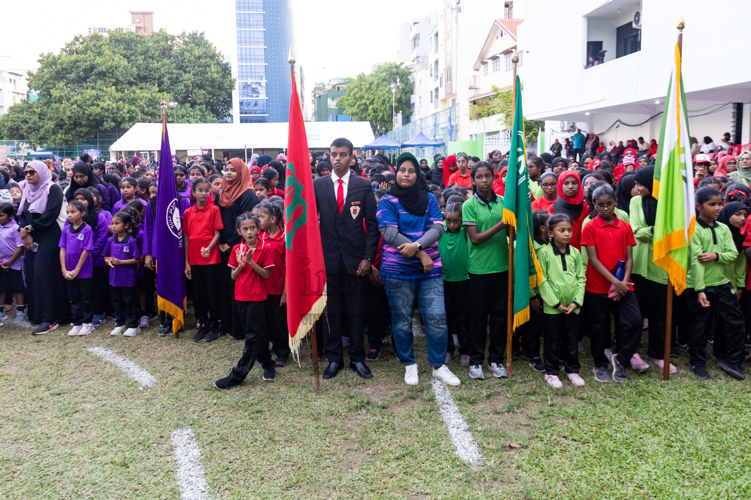 Day 3 of Nestle' Kids Netball Fiesta 2023 held in Henveyru Stadium, Male', Maldives on Saturday, 2nd December 2023. Photos by Nausham Waheed / Images.mv