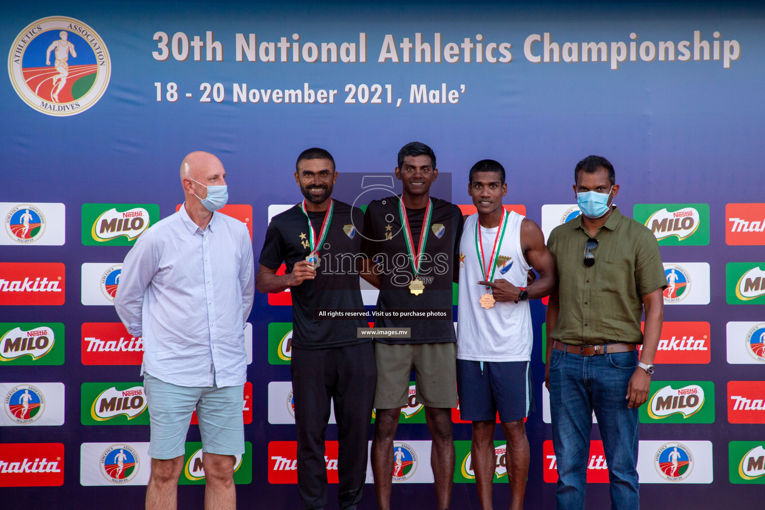 Day 3 from 30th National Athletics Championship 2021 held from 18 - 20 November 2021 in Ekuveni Synthetic Track