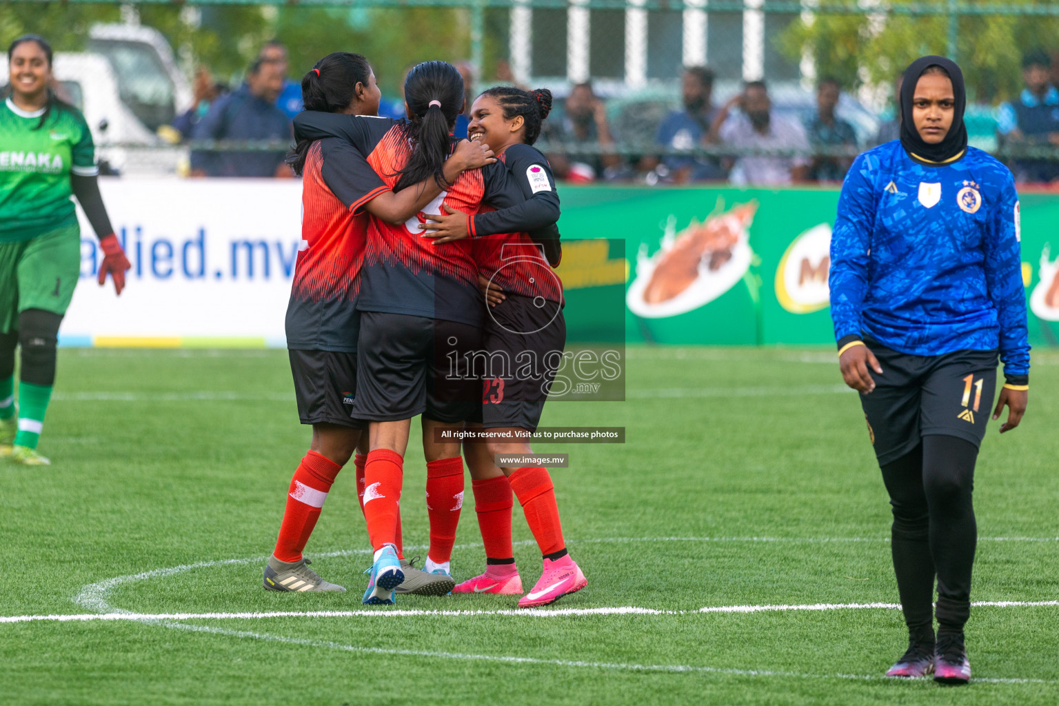 MPL vs Team Fenaka in Eighteen Thirty Women's Futsal Fiesta 2022 was held in Hulhumale', Maldives on Wednesday, 12th October 2022. Photos: Ismail Thoriq / images.mv