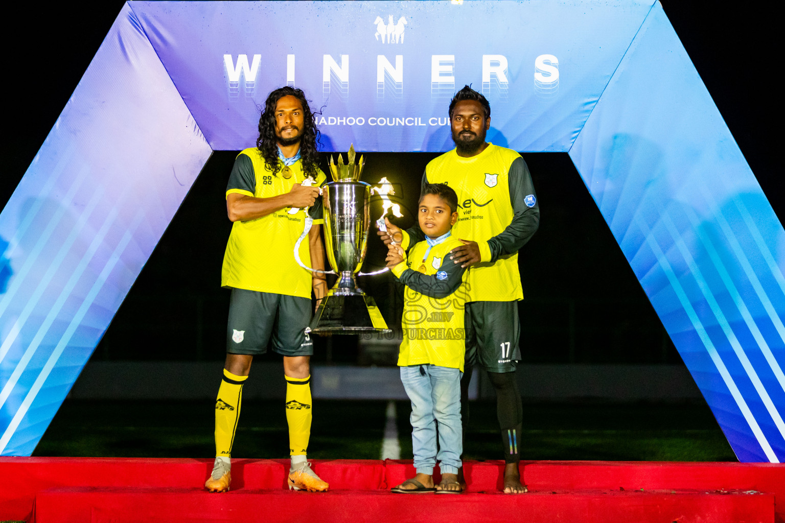 JT Sports vs Kanmathi Juniors from Final of Manadhoo Council Cup 2024 in N Manadhoo Maldives on Tuesday, 27th February 2023. Photos: Nausham Waheed / images.mv