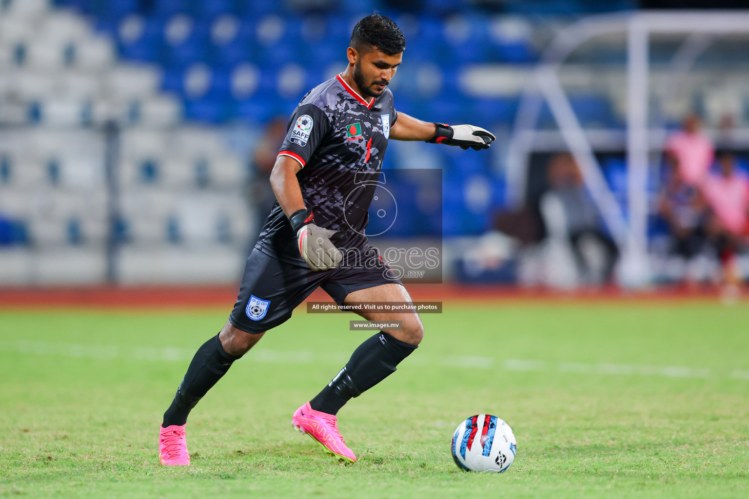 Bhutan vs Bangladesh in SAFF Championship 2023 held in Sree Kanteerava Stadium, Bengaluru, India, on Wednesday, 28th June 2023. Photos: Nausham Waheed, Hassan Simah / images.mv