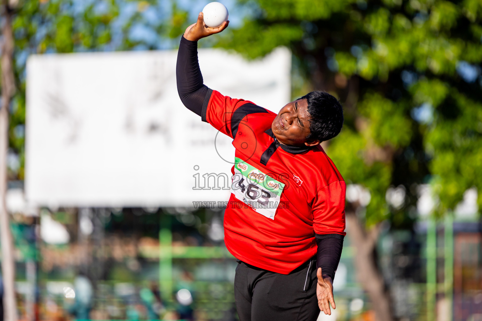 Day 1 of Inter-school Athletics Championship 2025 held in Ekuveni Synthetic Track, Male', Maldives on Monday, 06th October 2025. Photos by: Nausham Waheed / Images.mv