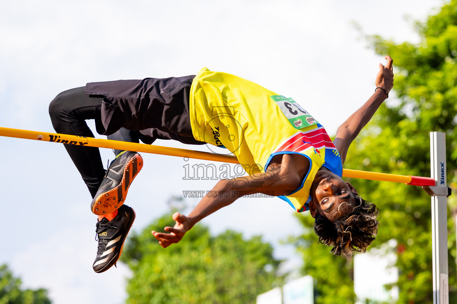 Day 1 of National Athletics Championship 2025 was held at Ekuveni Running Ground in Male', Maldives on Thursday, 14th August 2025. Photos: Nausham Waheed / images.mv