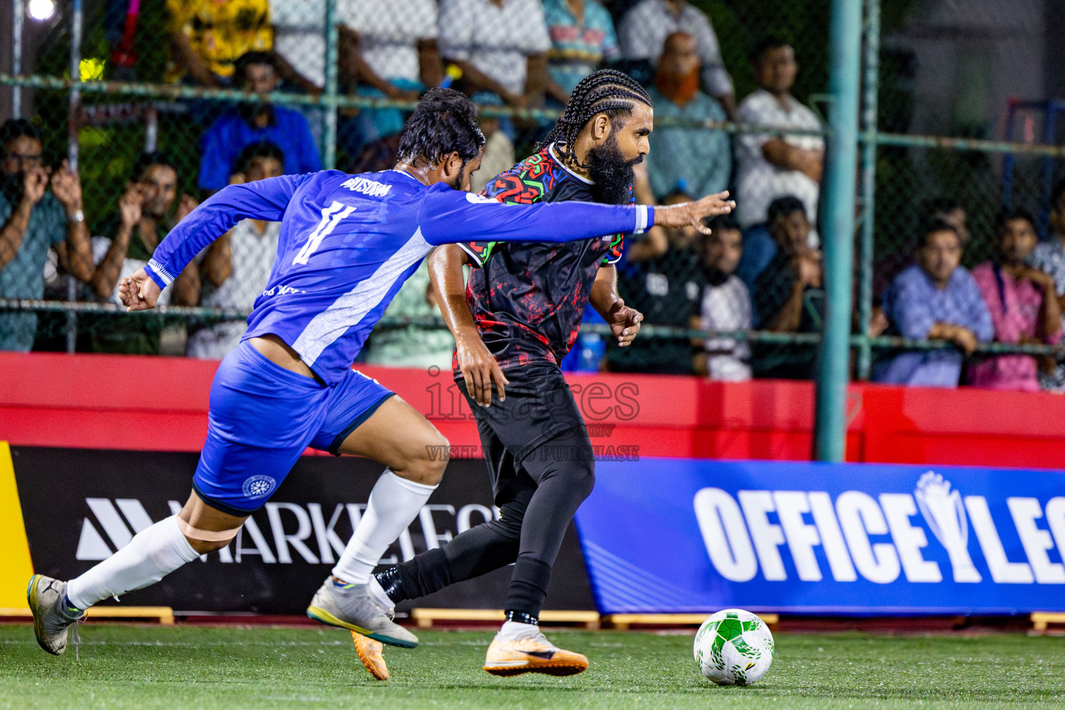 MCLP vs Fenaka in Day 8 of Office League 2025 was held on Wednesday, 23rd April 2025 in Hulhumale', Maldives. Photos: Nausham Waheed  / images.mv