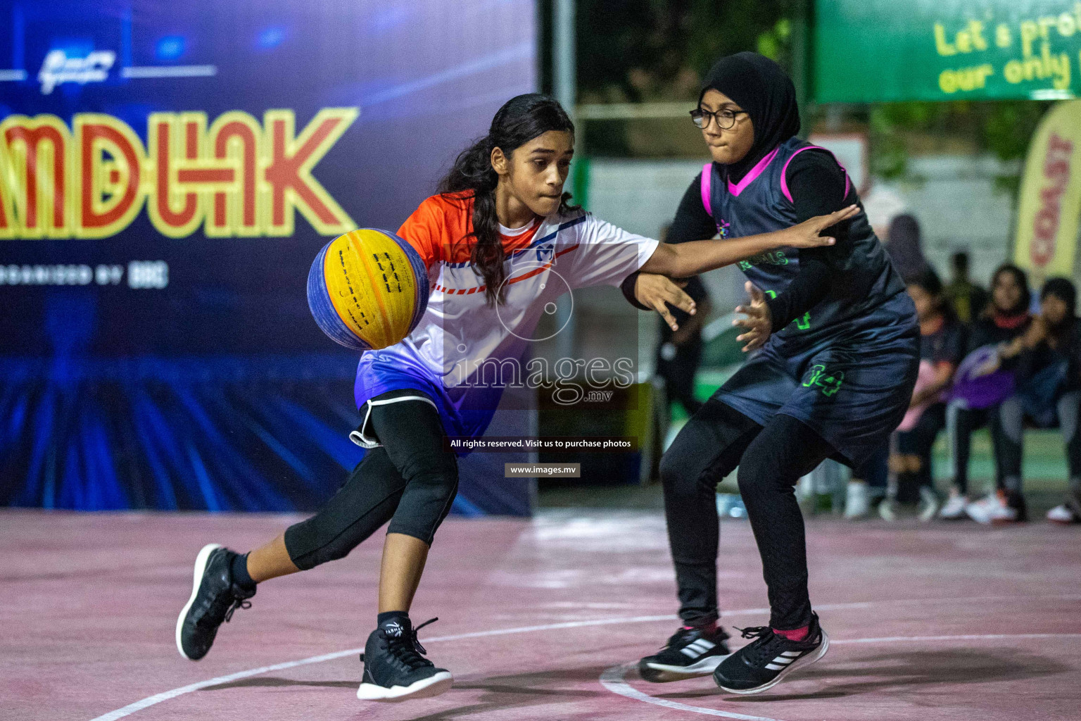 Day4 of Slamdunk by Sosal on 15th April 2023 held in Male'. Photos: Nausham waheed /images.mv