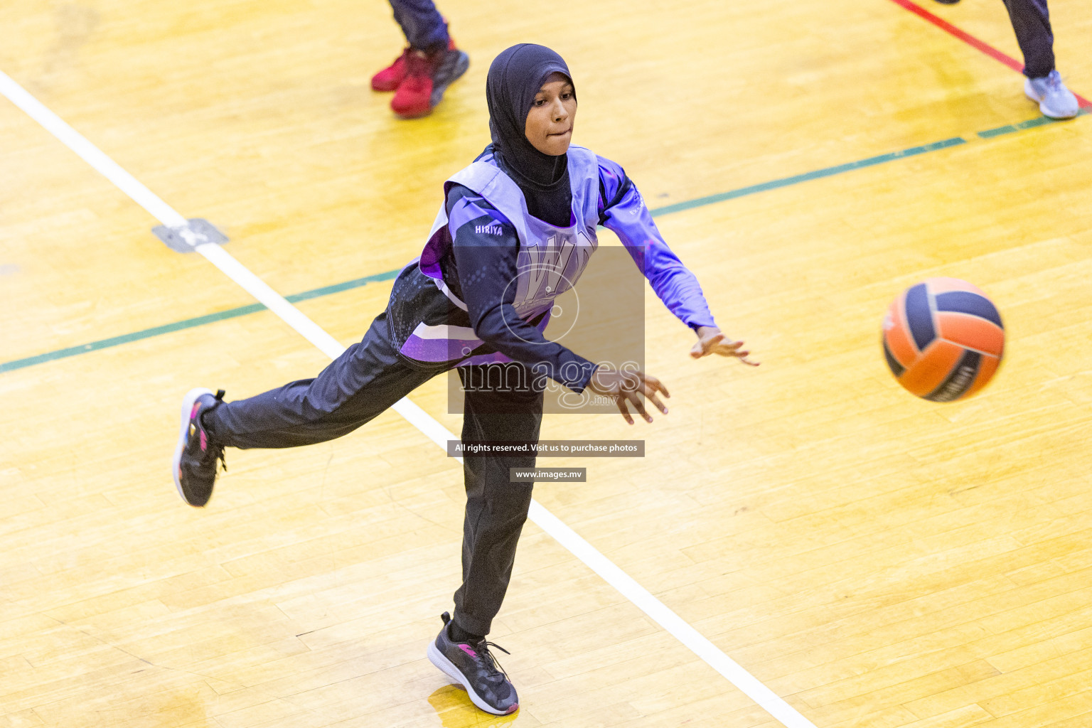 Day5 of 24th Interschool Netball Tournament 2023 was held in Social Center, Male', Maldives on 31st October 2023. Photos: Nausham Waheed / images.mv