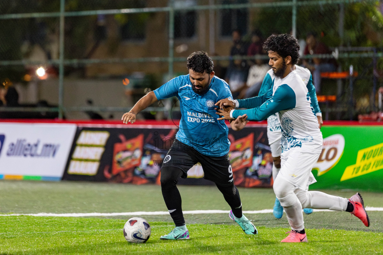 Trade Club vs Higher Education in Club Maldives Classic 2024 held in Rehendi Futsal Ground, Hulhumale', Maldives on Sunday, 8th September 2024. Photos: Hassan Simah / images.mv