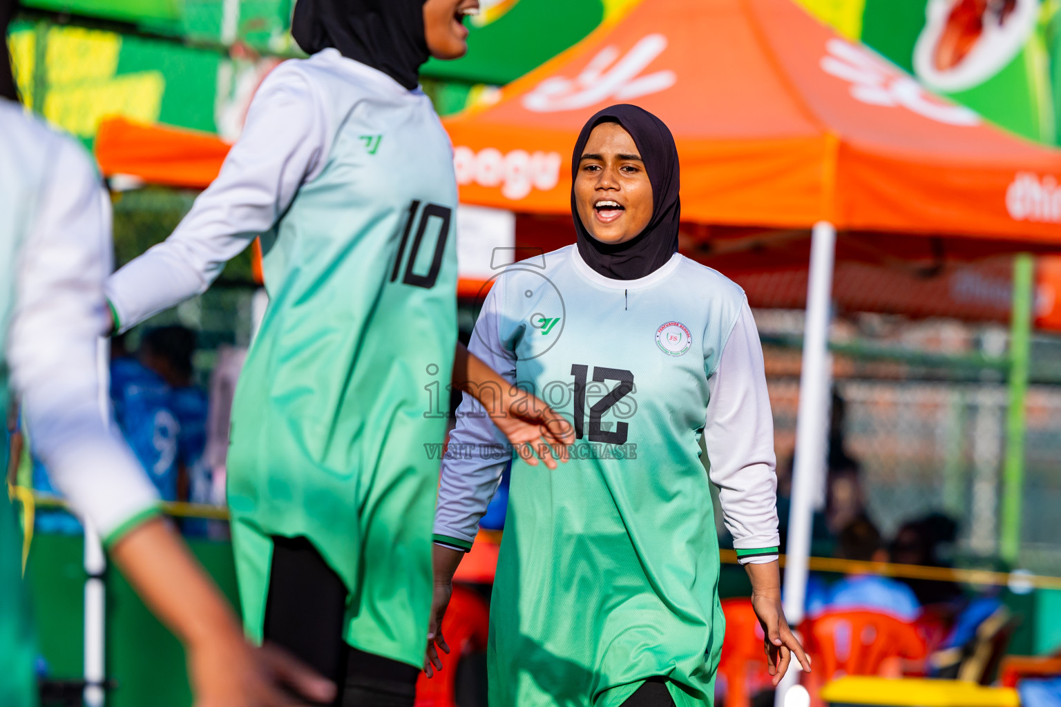 Day 13 of Interschool Volleyball Tournament 2024 was held in Ekuveni Volleyball Court at Male', Maldives on Thursday, 5th December 2024. Photos: Nausham Waheed / images.mv