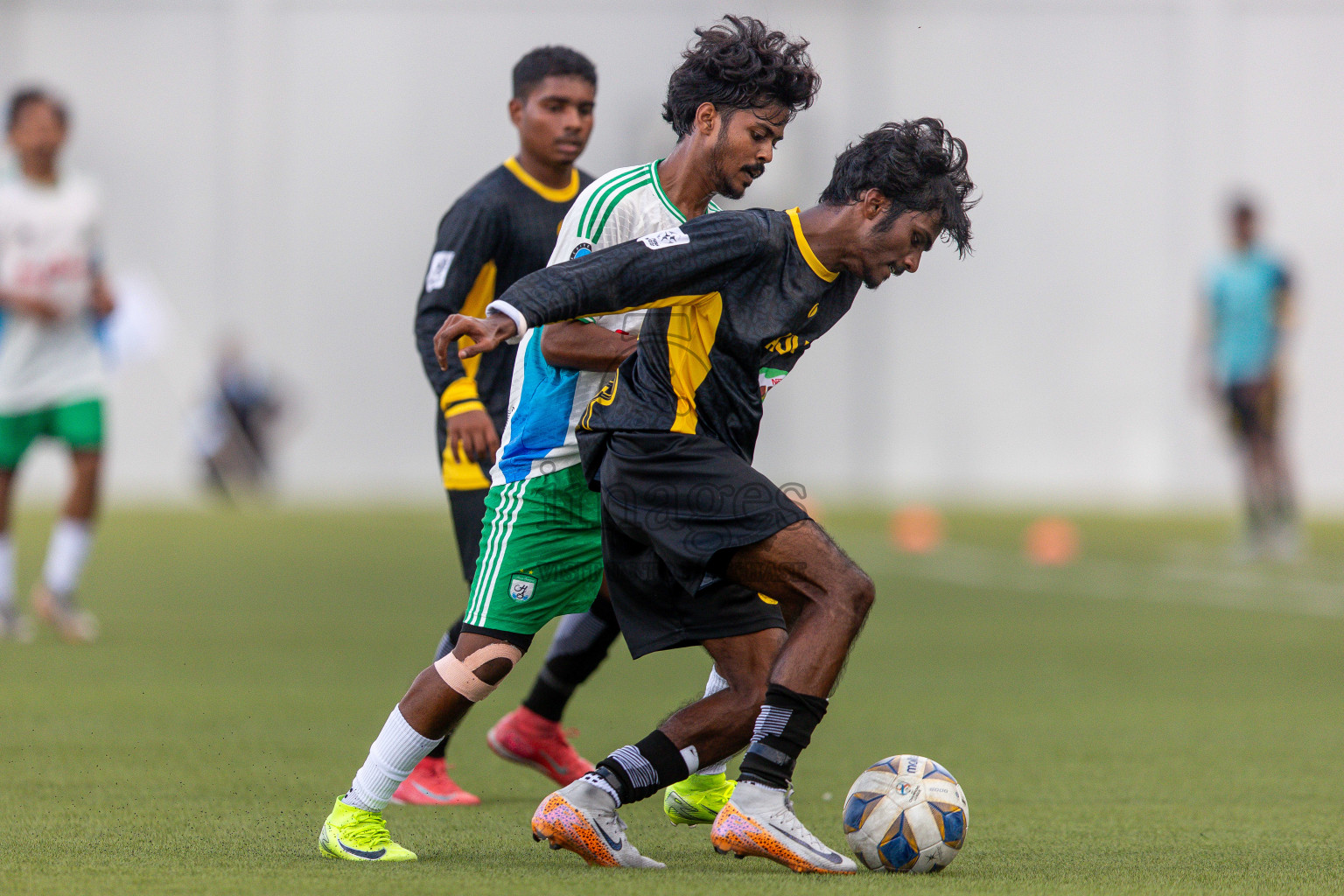Huss Songun FT VS Aajeelakah Eydhafushi FT in Day 4 of Eydhafushi Cup 2025 held in Eydhafushi Football Stadium at B. Eydhafushi, Maldives on Monday, 8th September 2025. Photos: Arif Rasheed / images.mv