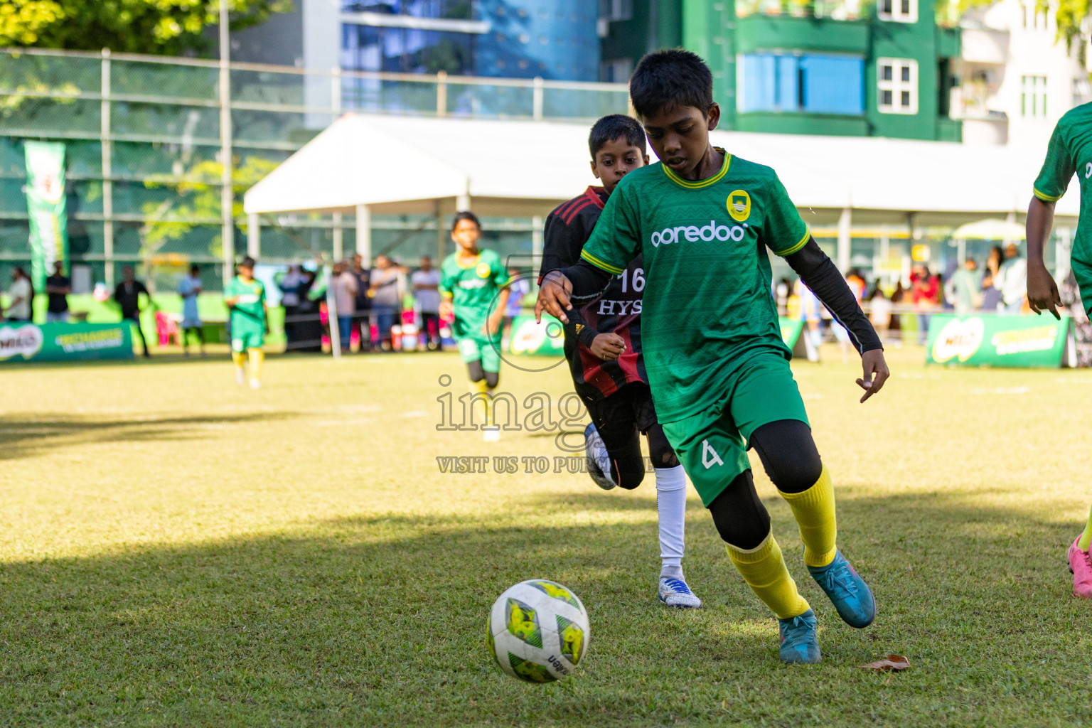 Day 3 of MILO Academy Championship 2025 (U-12) was held at Henveiru Stadium in Male', Maldives on Saturday, 3rd May 2025. 
Photos: Hassan Simah  / images.mv