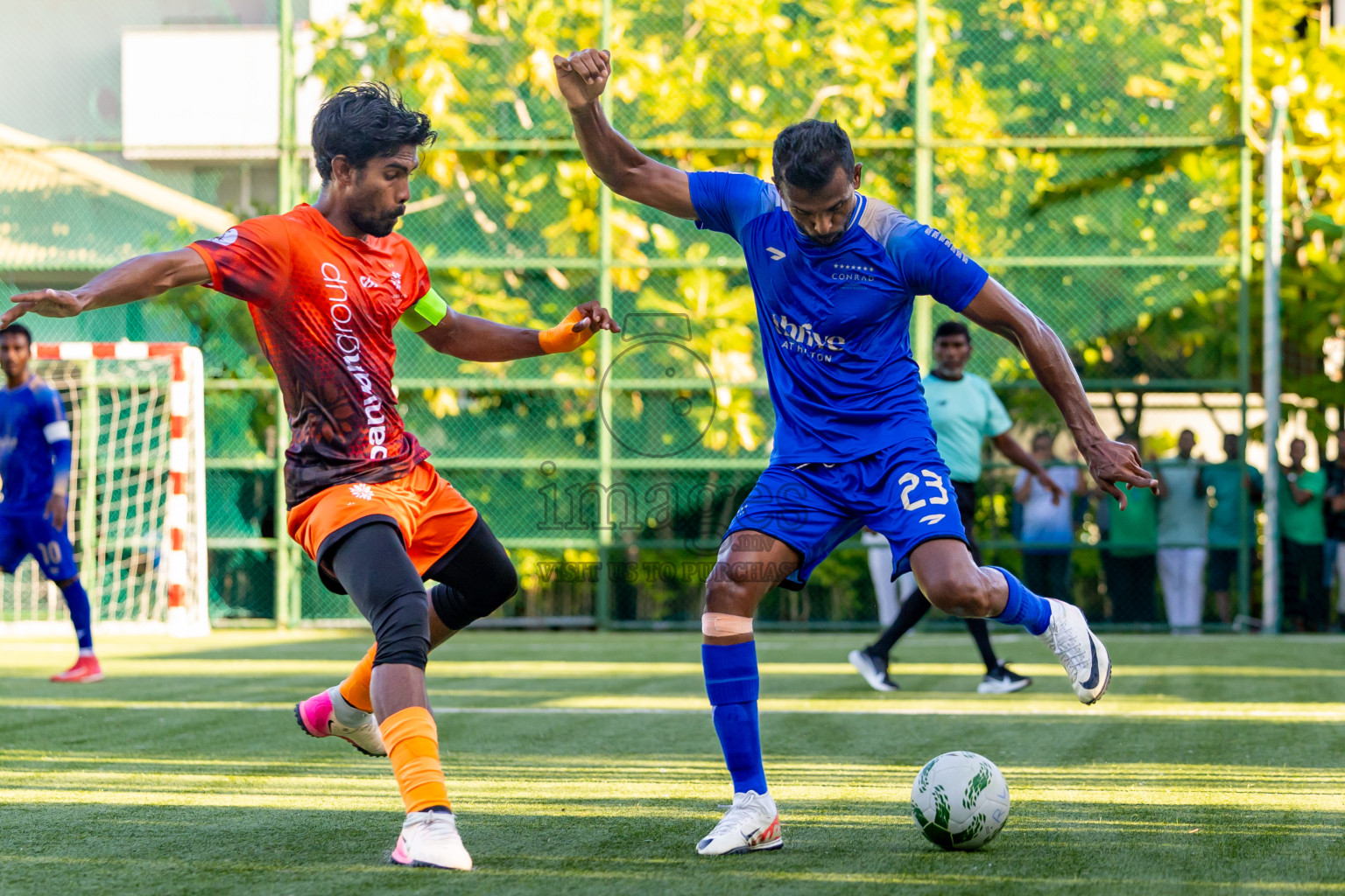Dhaalu Zone vs Ari Zone in the Leg 2 of Resort Super League 2025 was held on Saturday, 5th July 2025 in Conrad Maldives Rangali Island, Alif Dhaalu Atoll, Maldives. Photos: Nausham Waheed / images.mv