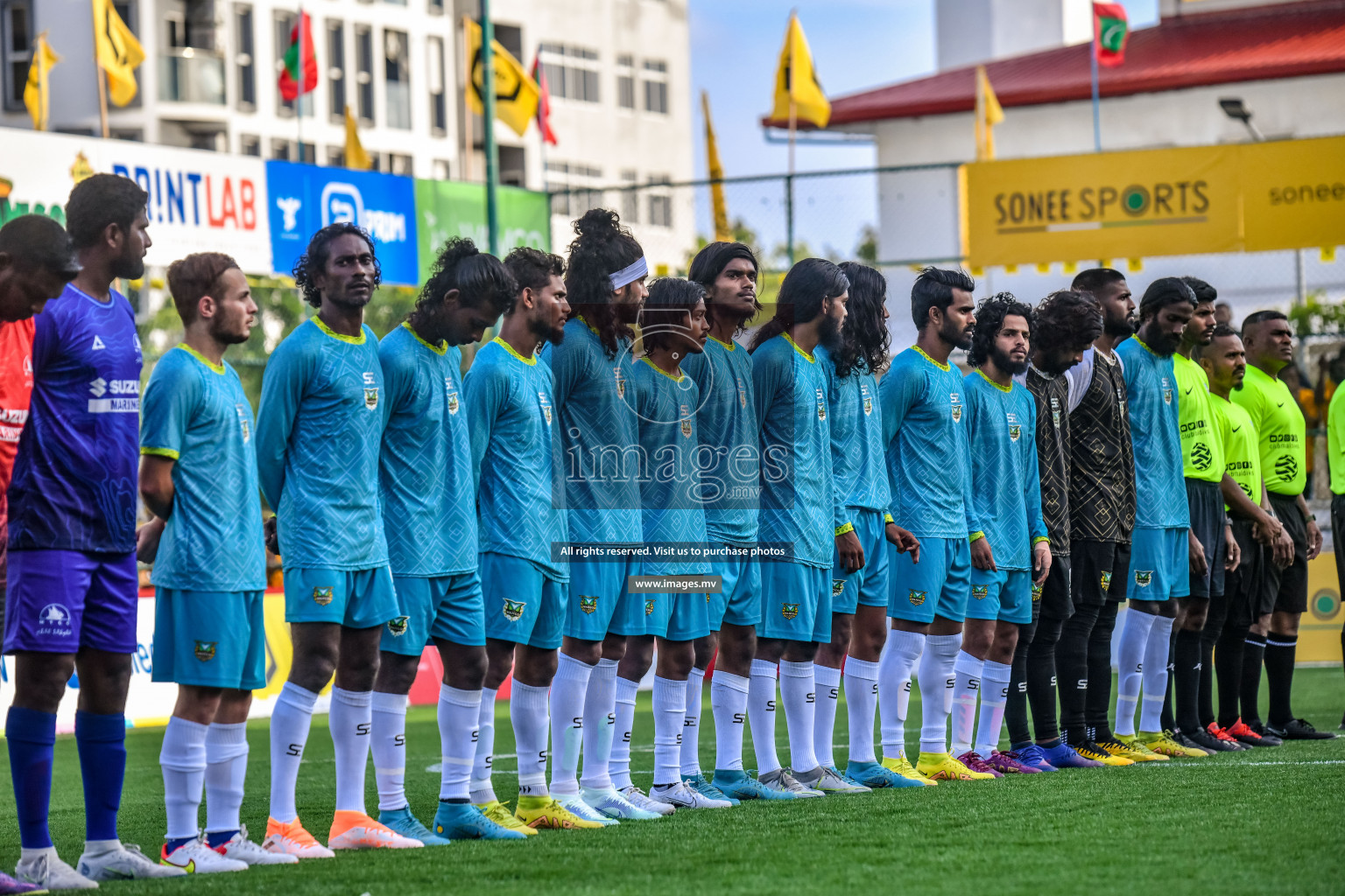 Opening of Club Maldives Cup 2022 in Hulhumale', Maldives on 08 October 2022