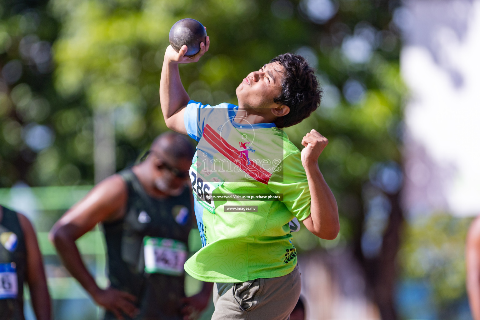 Day 2 of National Athletics Championship 2023 was held in Ekuveni Track at Male', Maldives on Saturday, 25th November 2023. Photos: Nausham Waheed / images.mv