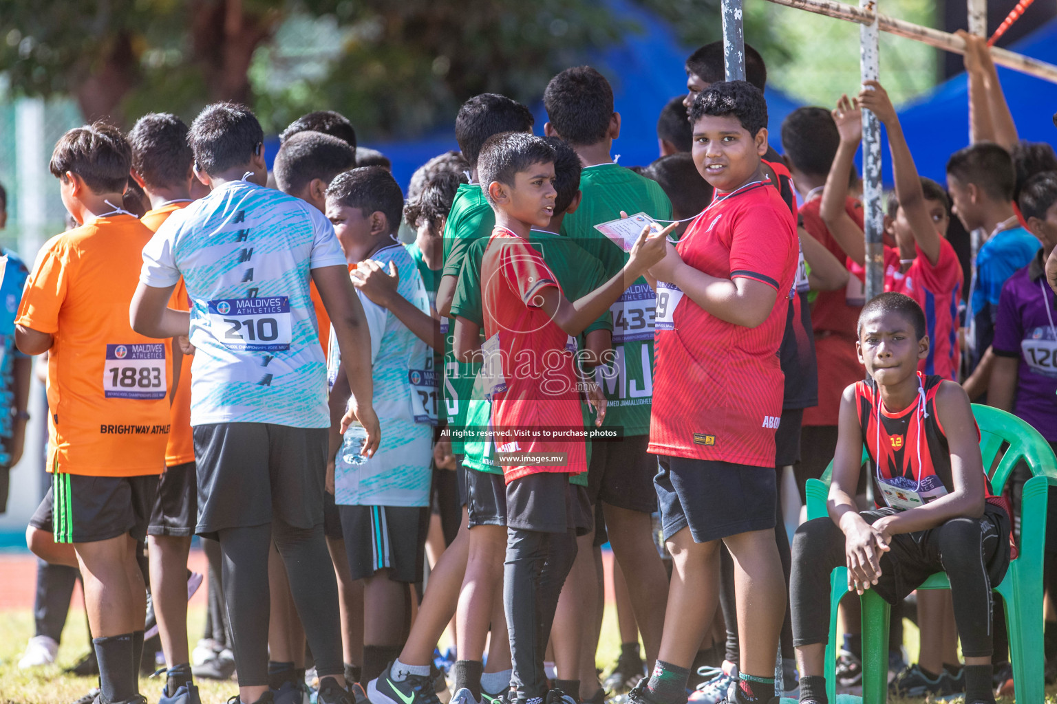 Day 1 of Inter-School Athletics Championship held in Male', Maldives on 22nd May 2022. Photos by: Nausham Waheed / images.mv