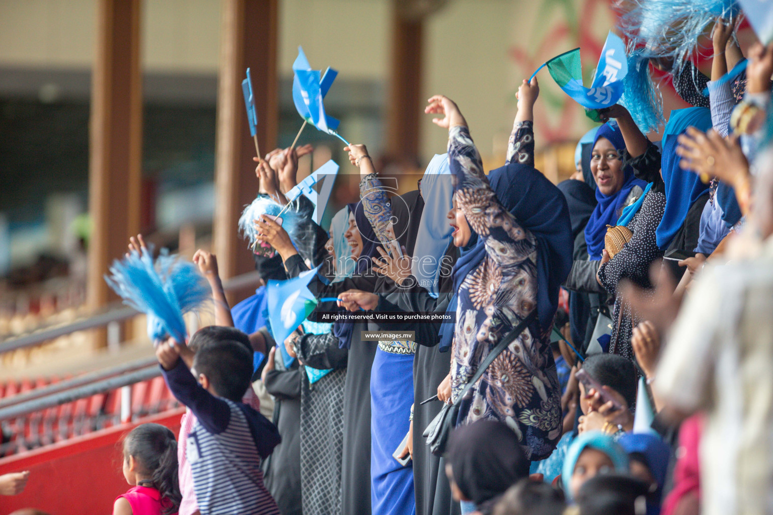 Hiriya School vs LH.EDU.CENTRE in MAMEN Inter School Football Tournament 2019 (U13) in Male, Maldives on 19th April 2019 Photos: Hassan Simah/images.mv