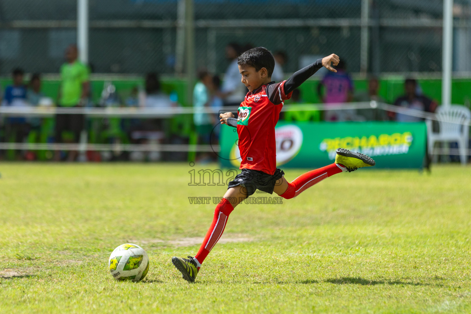 Day 2 of MILO Academy Championship 2025 was held on Friday, 14th February 2025 in Henveiru Stadium.
Photos: Mohamed Mahfooz Moosa / Images.mv