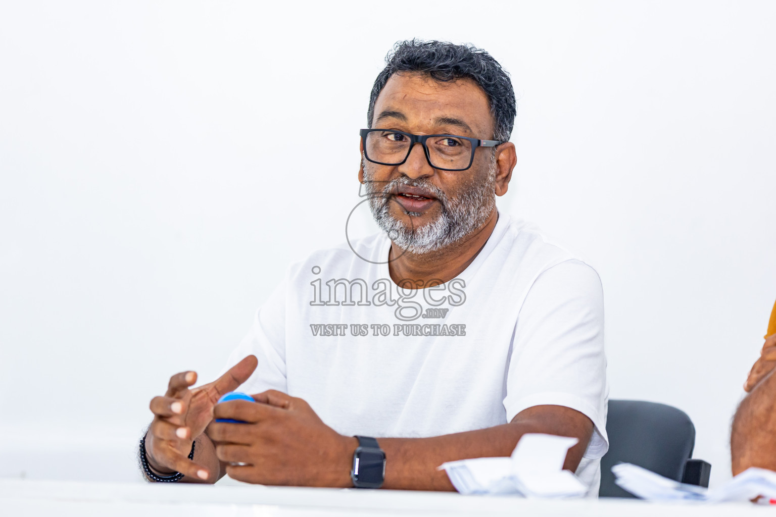 Draw Ceremony of FAM Youth Championship held in Male, Maldives, on Monday, 3rd June 2024 Photos: Nausham Waheed / images.mv