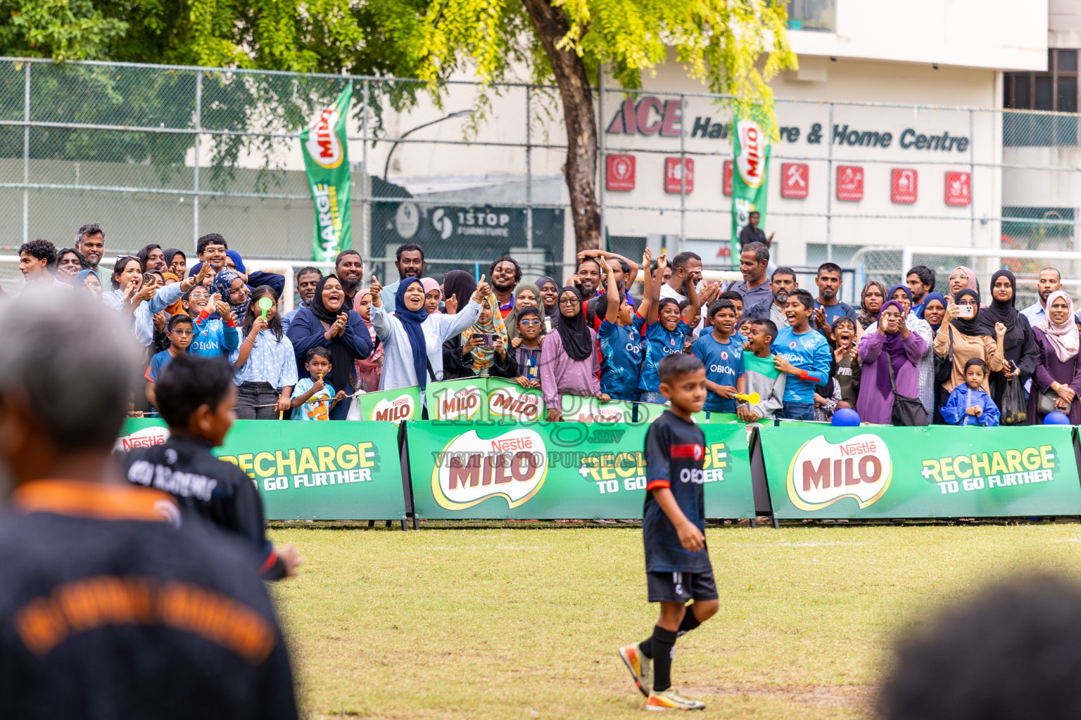 Day 3 of MILO SVAM Juniors 2025 (U-8) was held at Henveiru Stadium in Male', Maldives on Saturday, 28th June 2025. Photos: Ismail Thoriq / images.mv