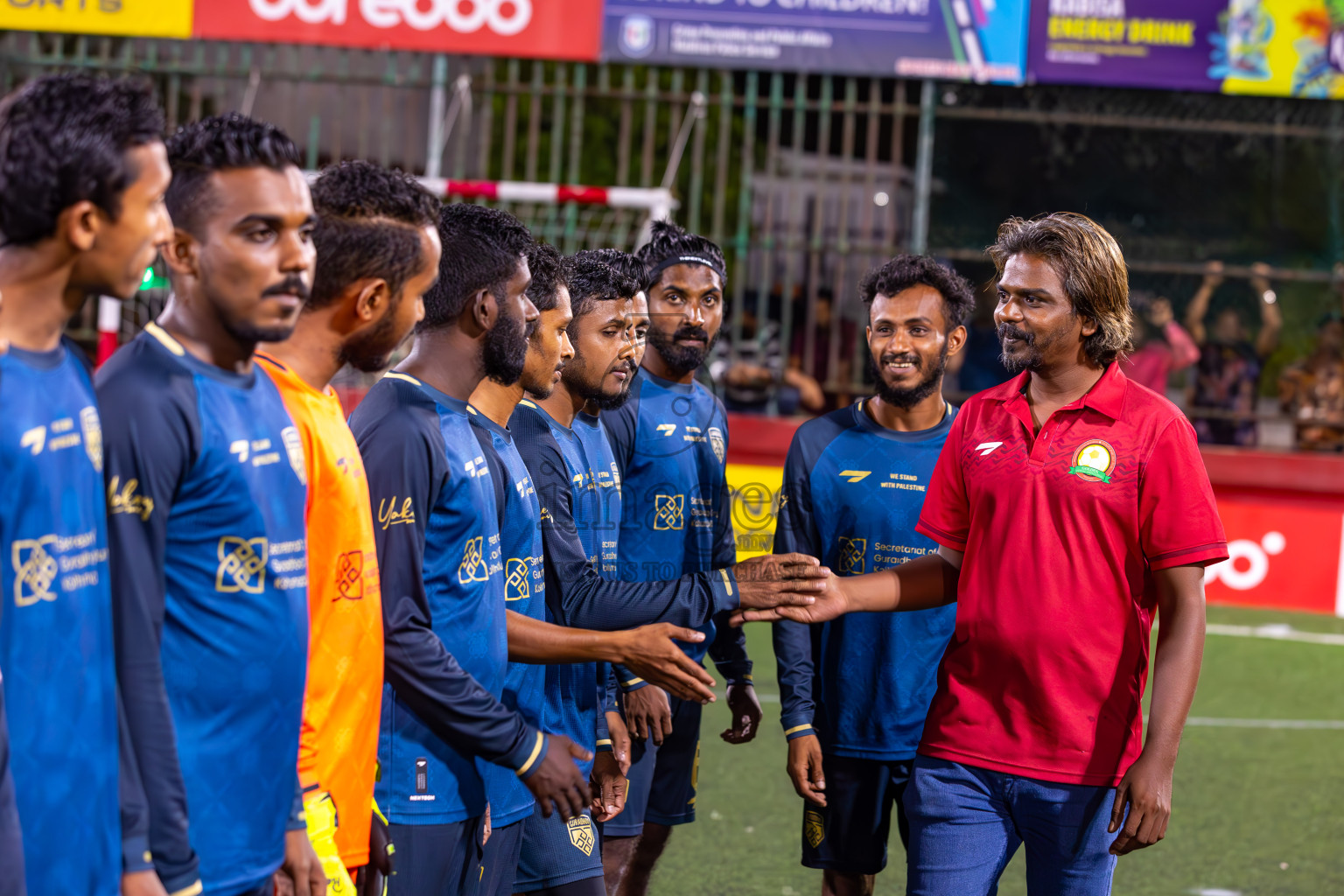 Th Guraidhoo vs Th Veymandoo in Day 15 of Golden Futsal Challenge 2024 was held on Monday, 29th January 2024, in Hulhumale', Maldives
Photos: Ismail Thoriq / images.mv