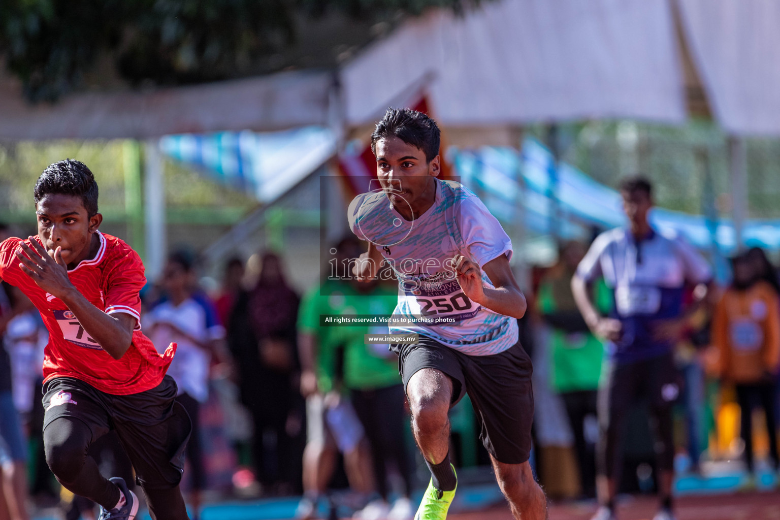 Day 1 of Inter-School Athletics Championship held in Male', Maldives on 22nd May 2022. Photos by: Nausham Waheed / images.mv