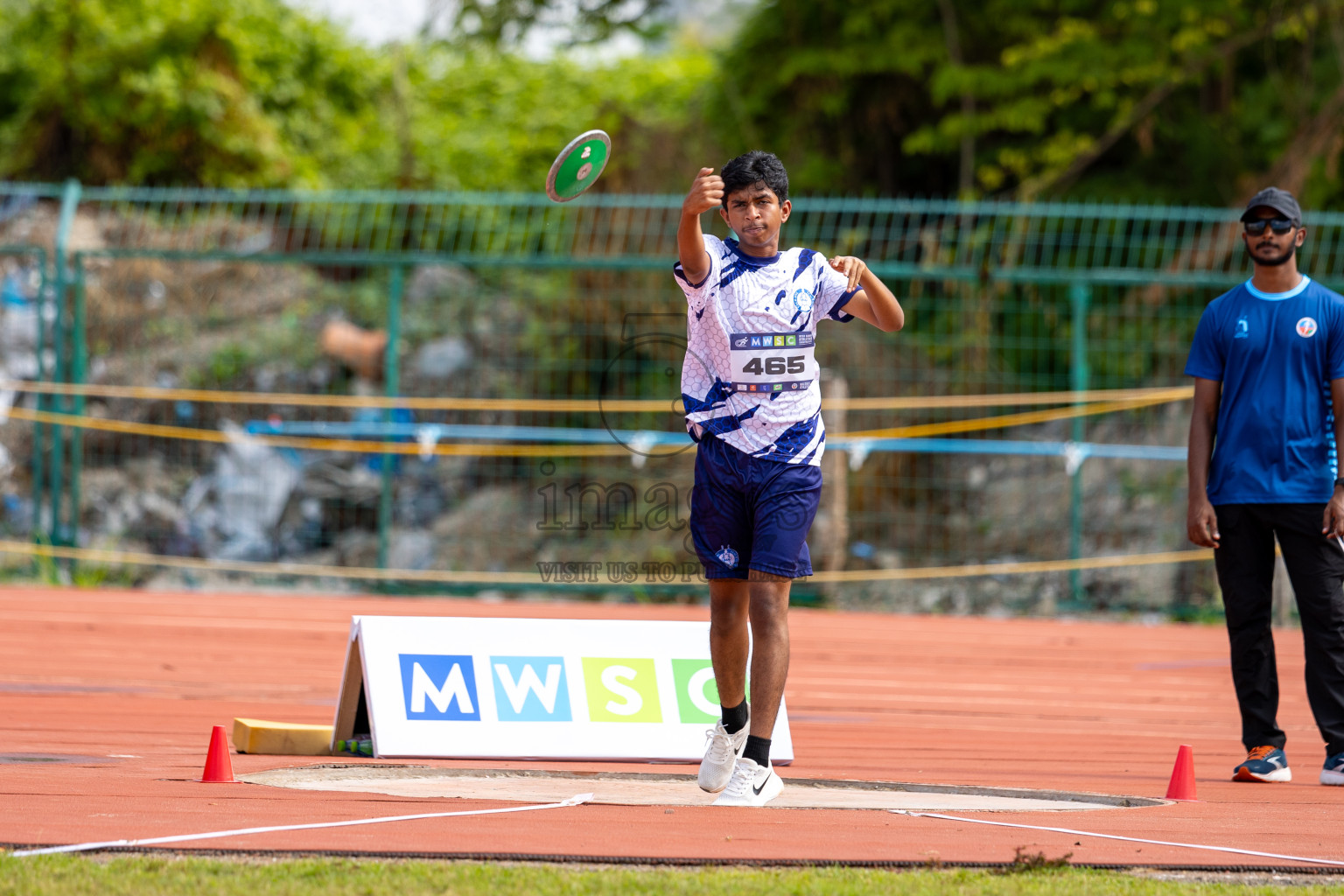 Day 2 of MWSC Interschool Athletics Championships 2024 held in Hulhumale Running Track, Hulhumale, Maldives on Sunday, 10th November 2024.
Photos by: Ismail Thoriq / Images.mv