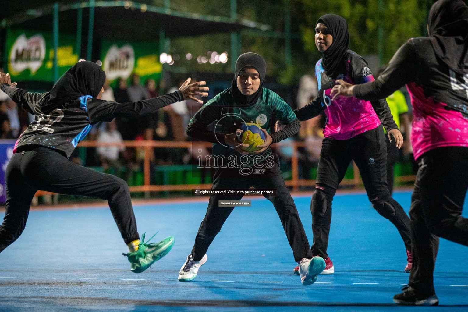 Day 7 of 6th MILO Handball Maldives Championship 2023, held in Handball ground, Male', Maldives on Friday, 26th May 2023 Photos: Nausham Waheed/ Images.mv